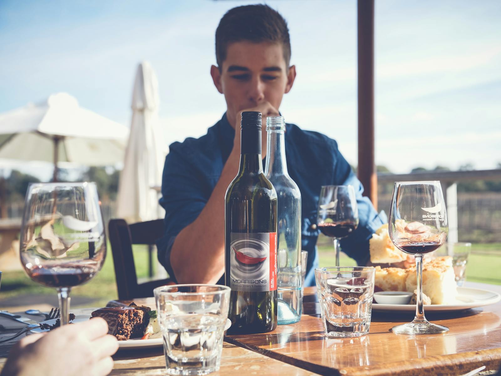 Lunch at Morrisons Winery