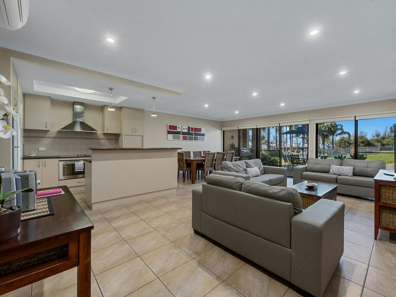 Lounge Room, Kitchen & Dining