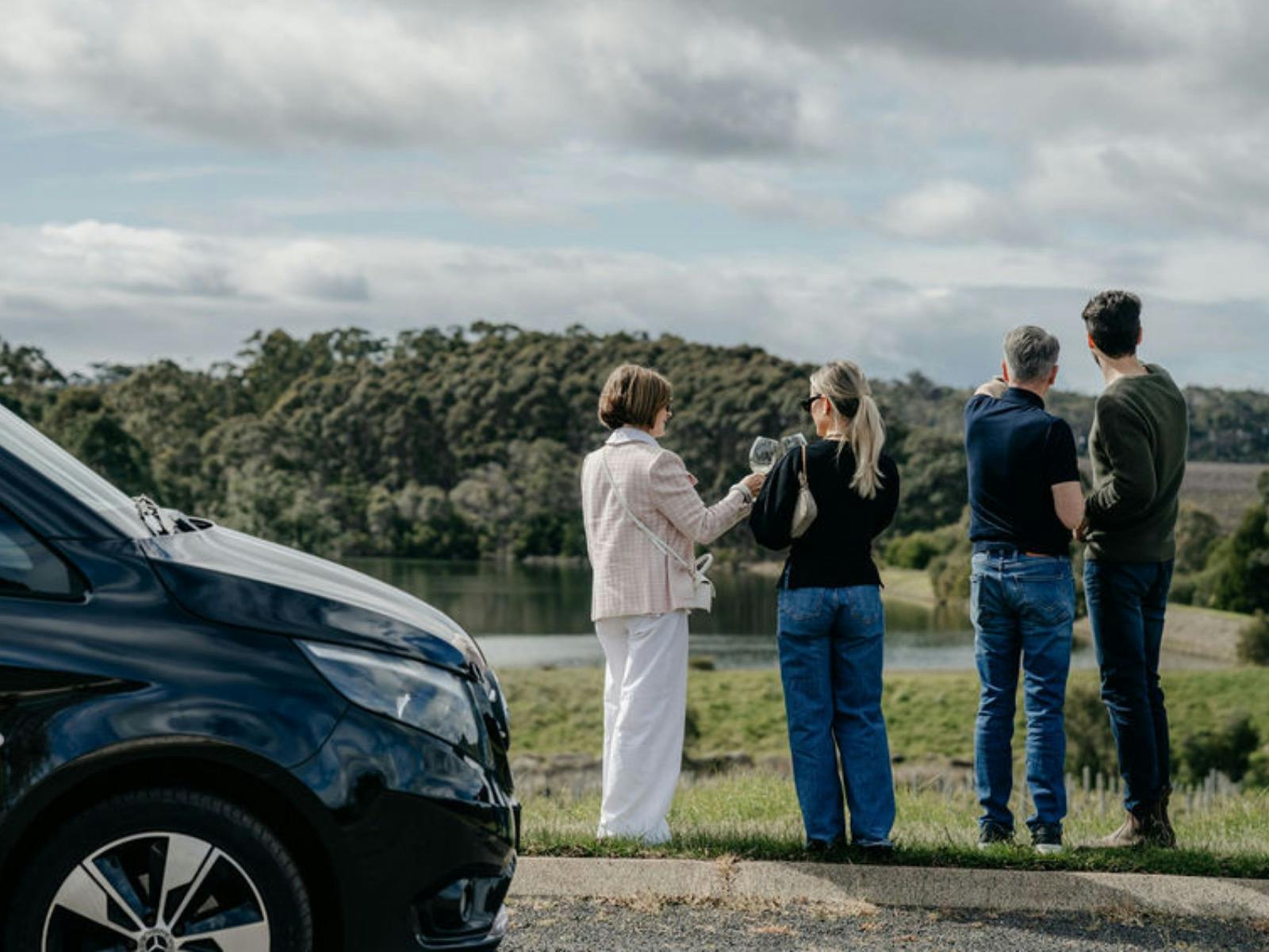 Host sharing viticulture and wine making insights