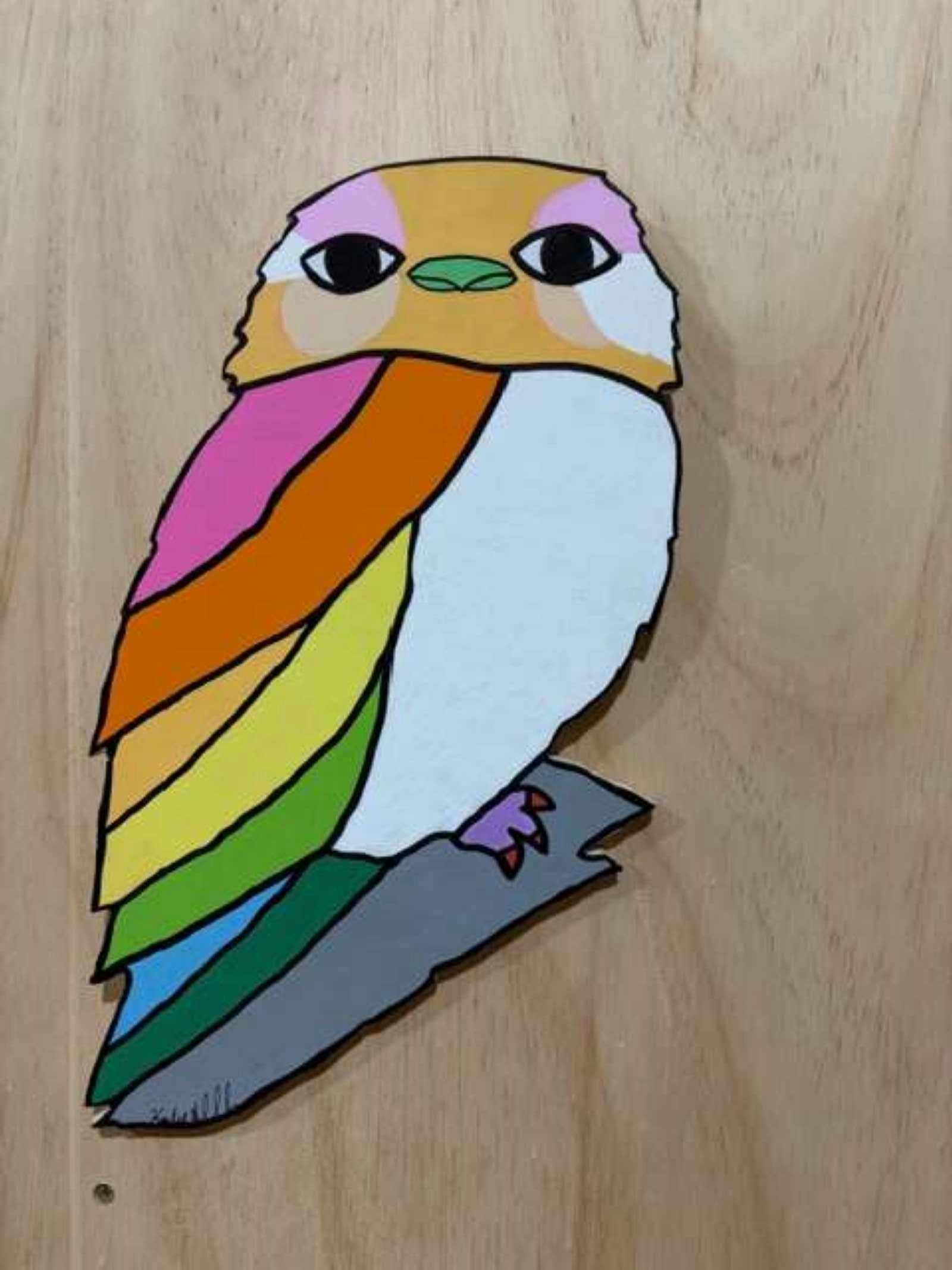 Owl created by Katie Chancellor