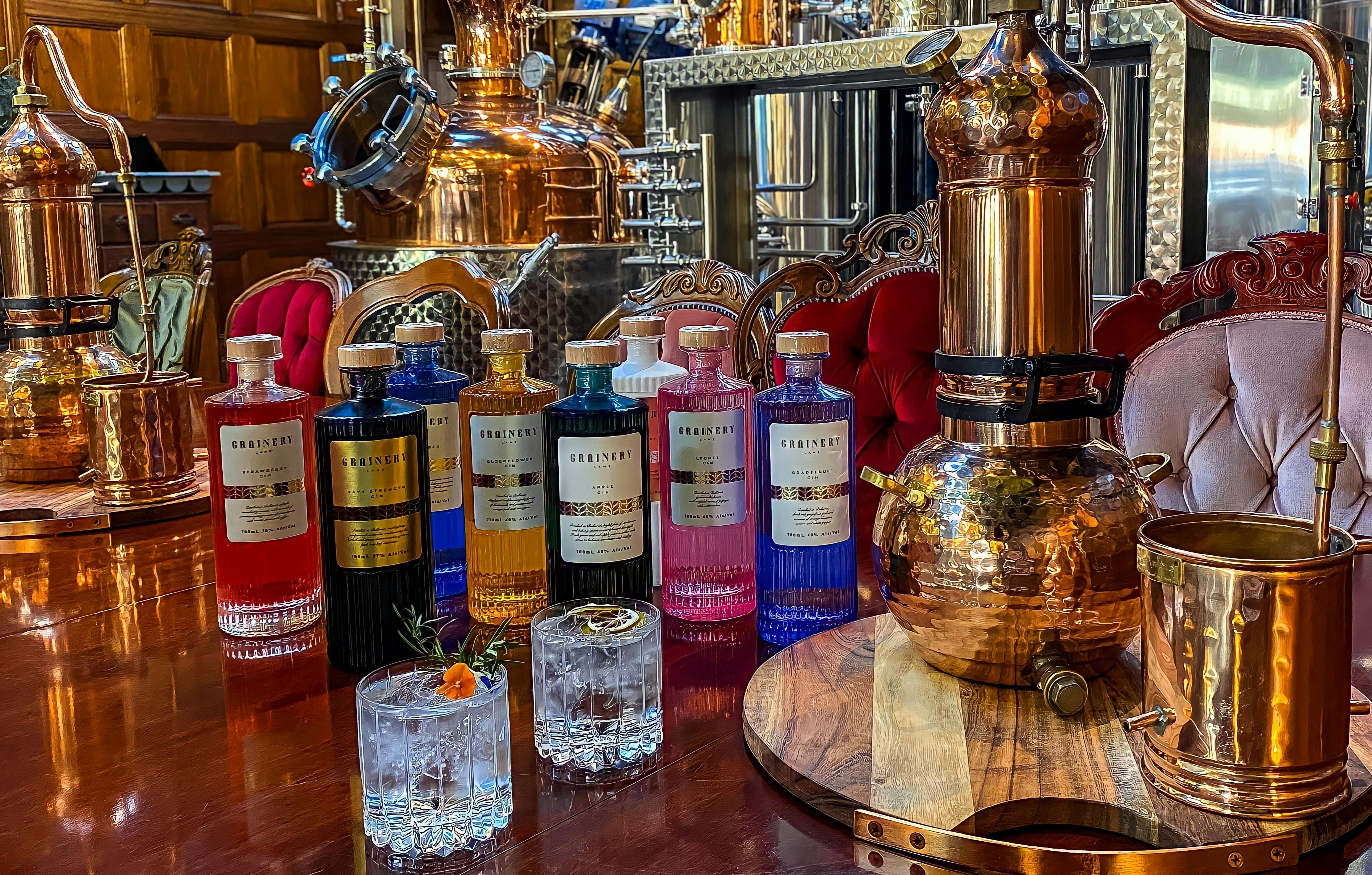 Grainery Lane Gin Tasting and Blending Masterclass