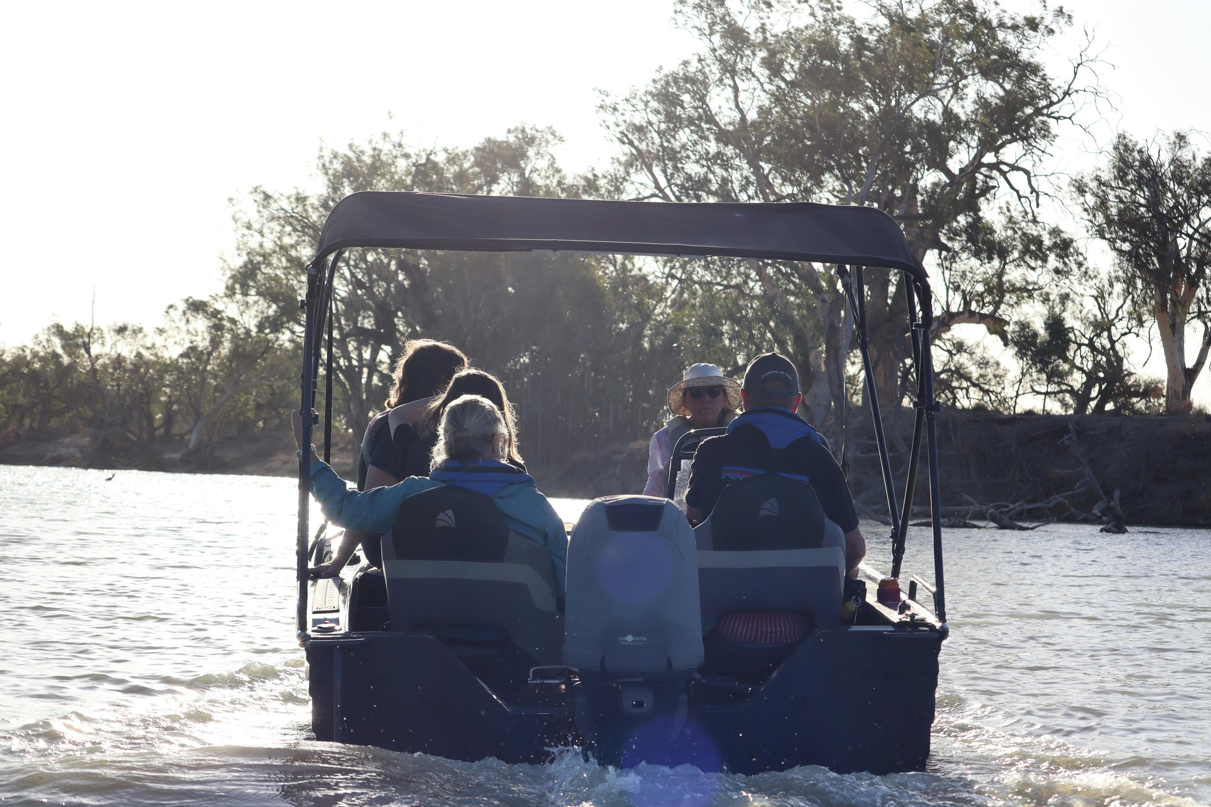 Our creek and backwater tours in the Riverland are a very unique Murray River experience