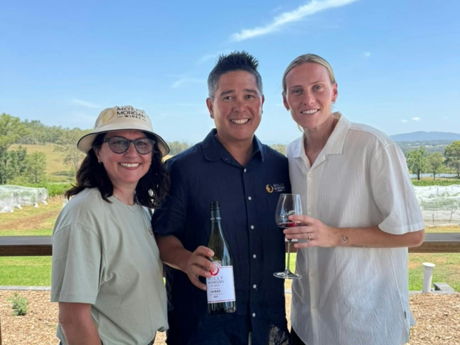 モリー・モーガン・ワインズのオーナーとエミリー・ヴァン・エグモンド