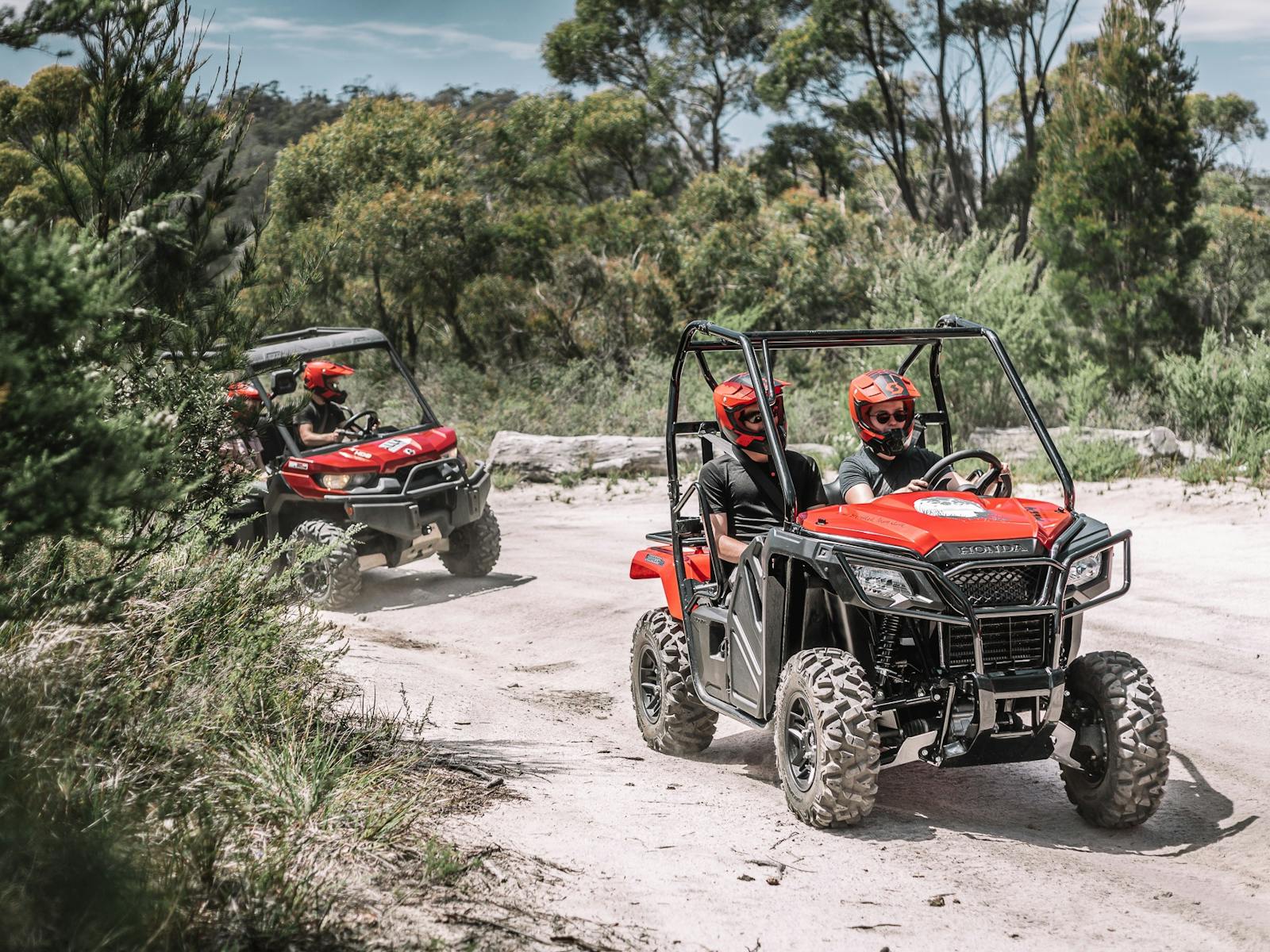 ATV riding Freycinet National Park Tasmania
