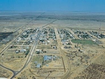 Julia Creek Town from above 1970 Julia Creek Town from above 1970