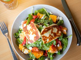Colourful Haloumi Salad from This Bistro
