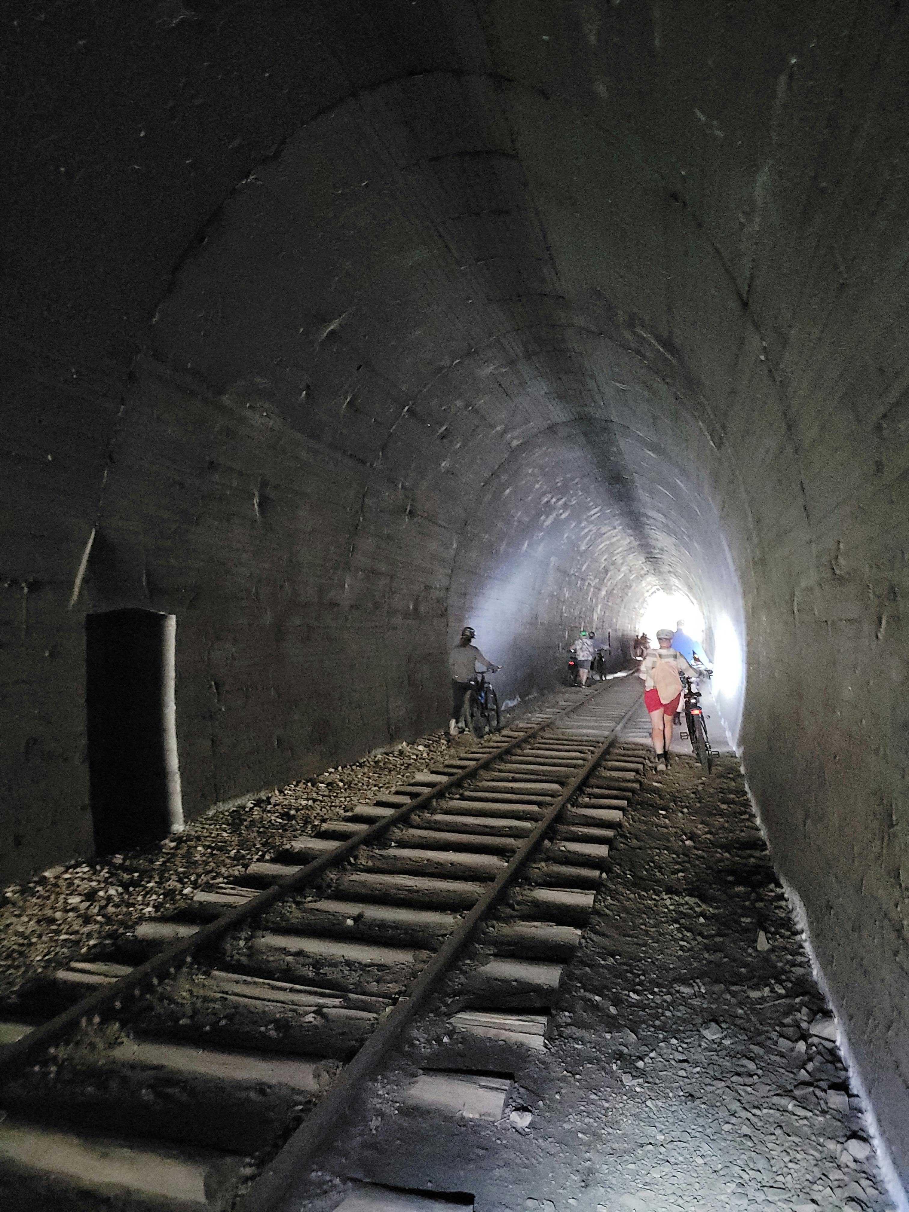 You will need lights to check out the rail line and hogback sleepers