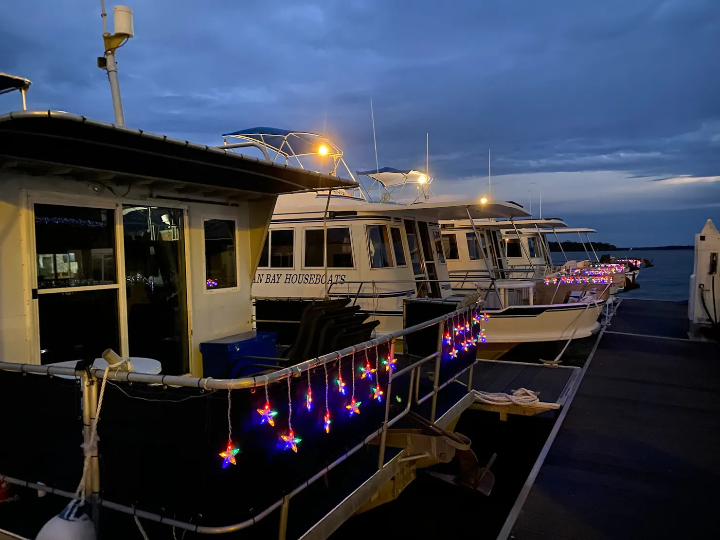 Our 4 houseboats