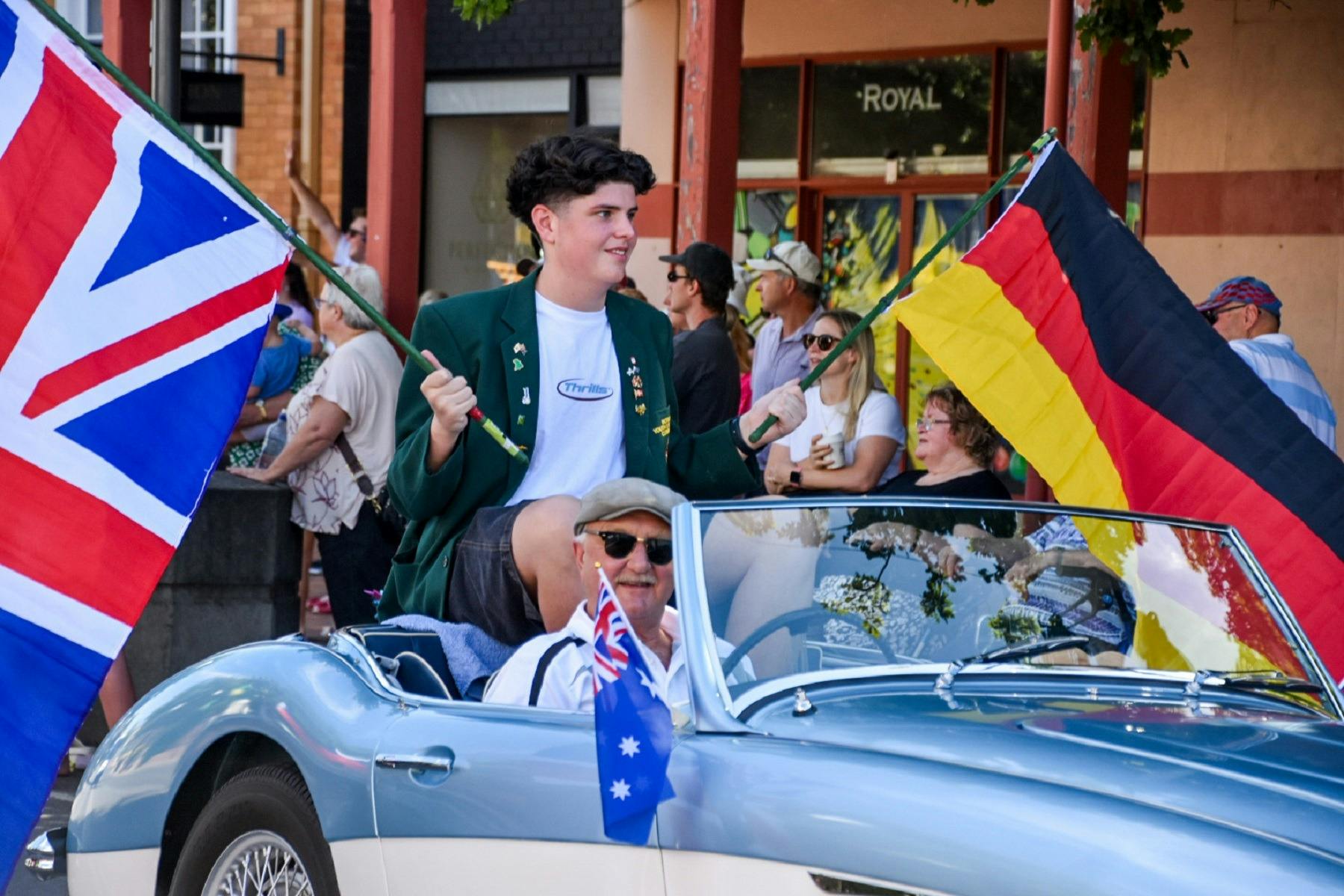 Corowa Rotary Federation Festival Parade
