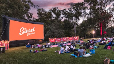 sunset Cinema, outdoor movies, Canberra, events, food, wine, cheese, bar, picnic