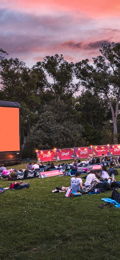 sunset Cinema, outdoor movies, Canberra, events, food, wine, cheese, bar, picnic