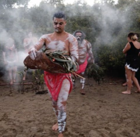 Indigenous Man in Cermony