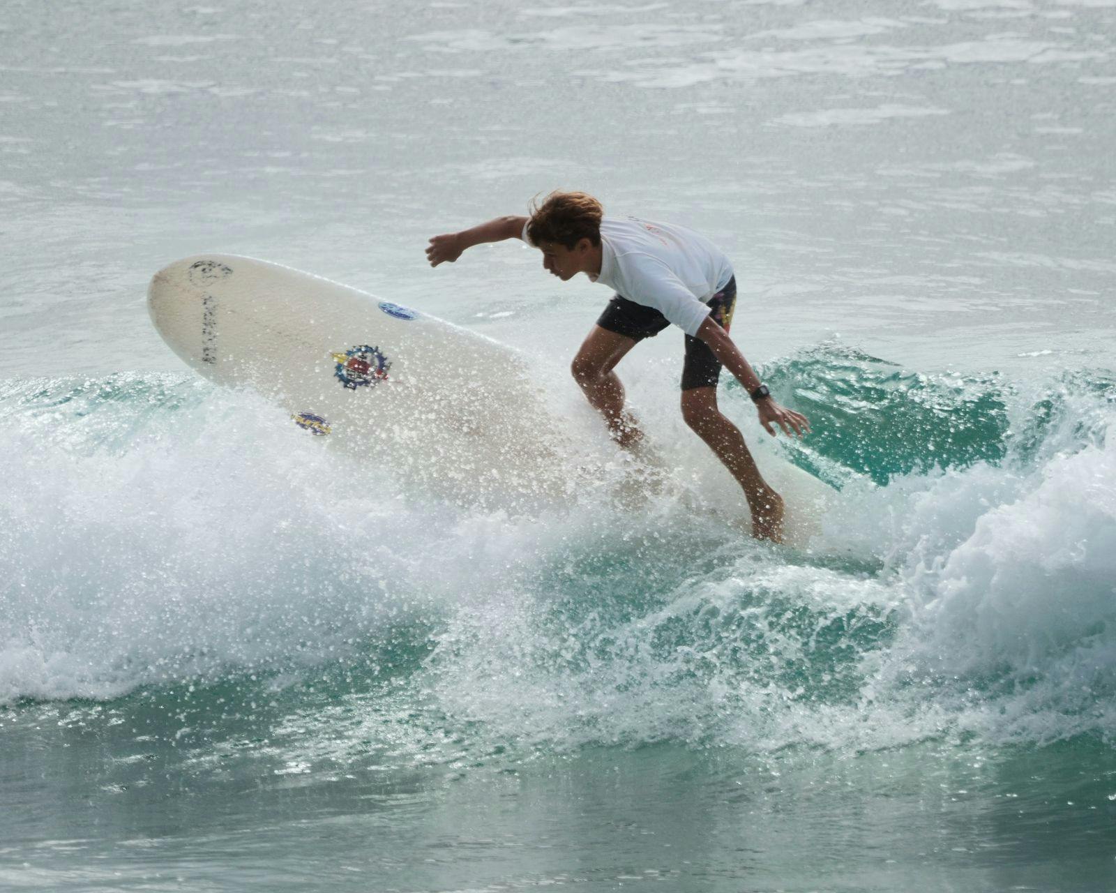 Young Surfer