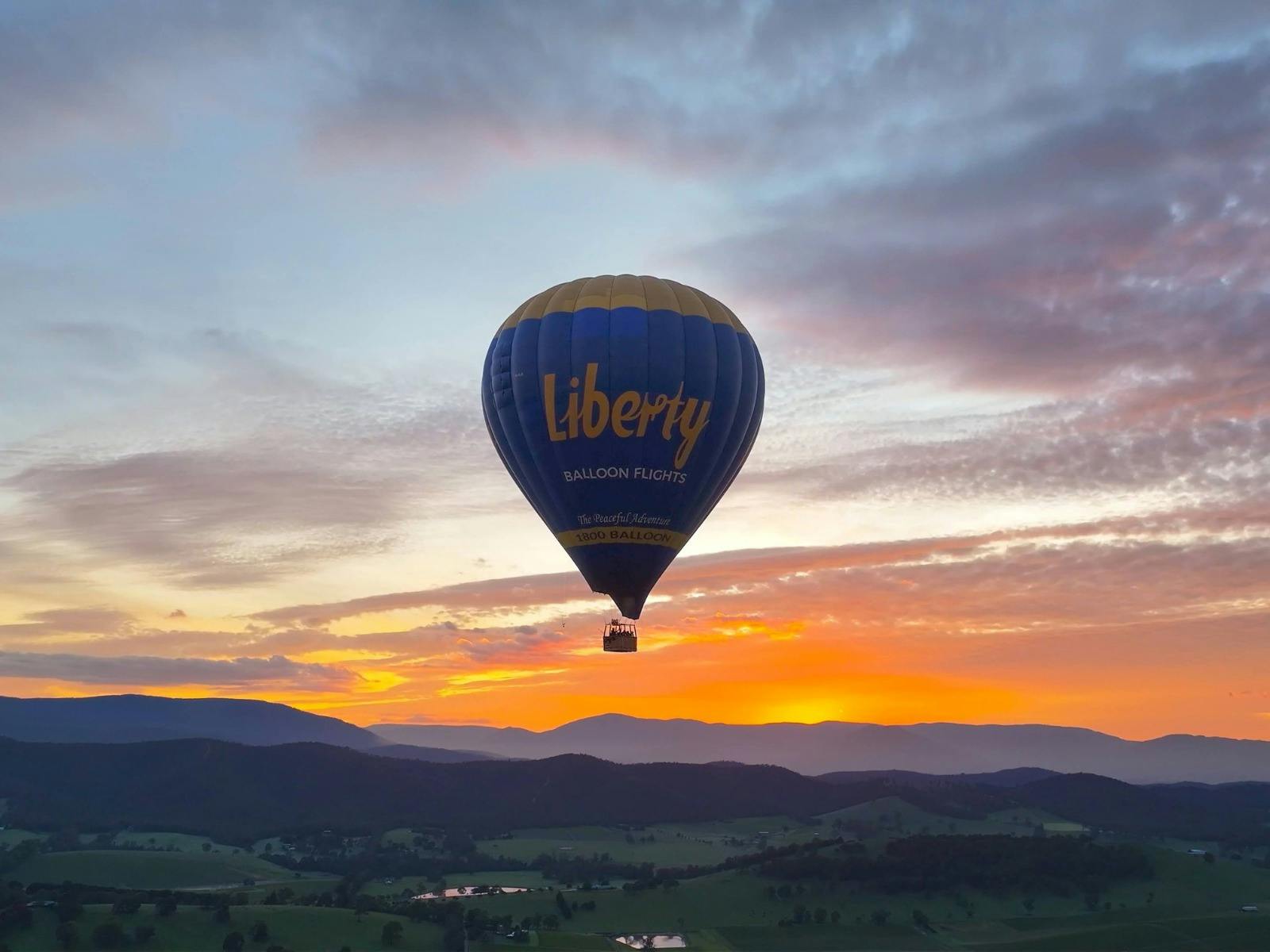 $50 Off Yarra Valley Hot Air Balloon Flights
