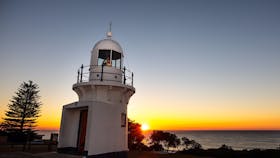 Ballina Lighthouse overlooking Lighthouse Beach
