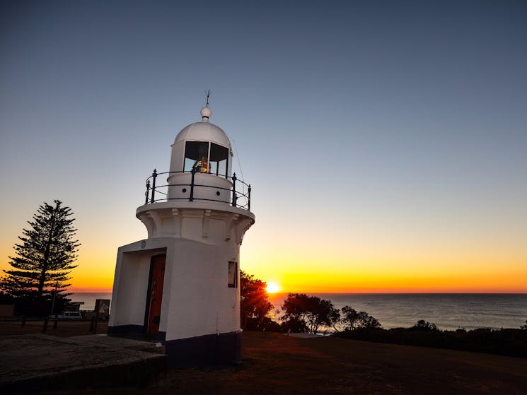 Ballina Lighthouse overlooking Lighthouse Beach