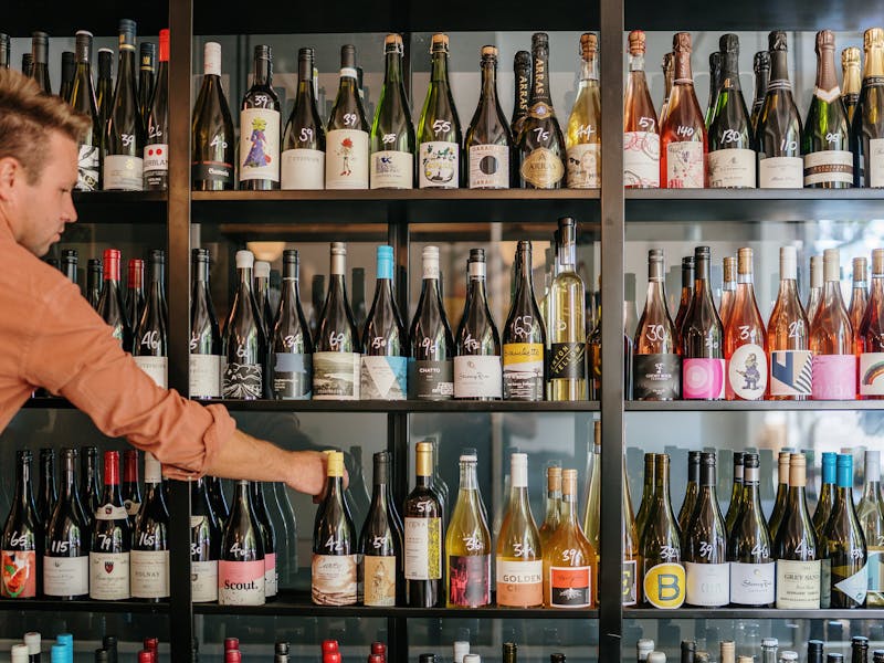 Wine cabinet at Havilah