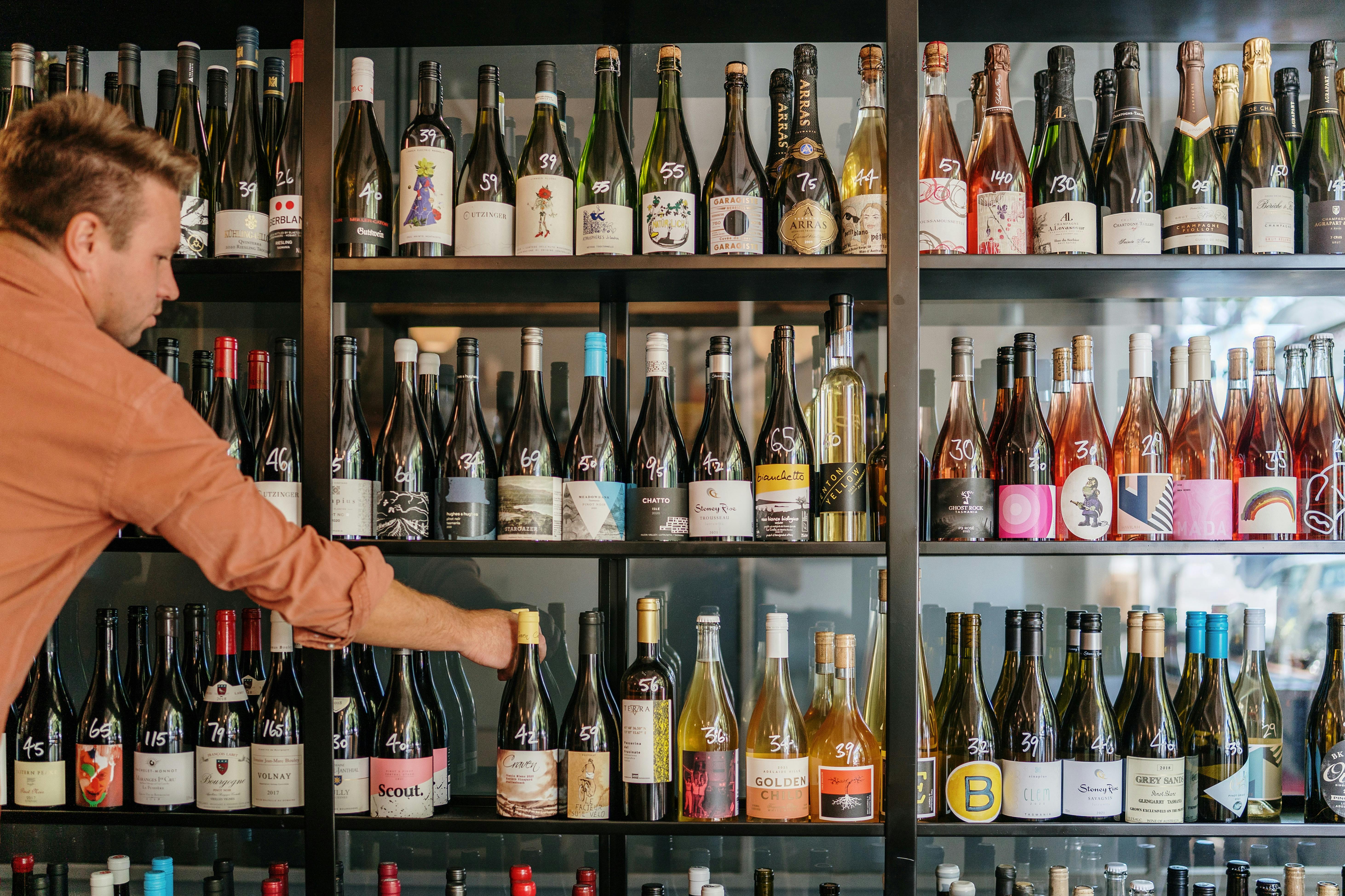 Wine cabinet at Havilah