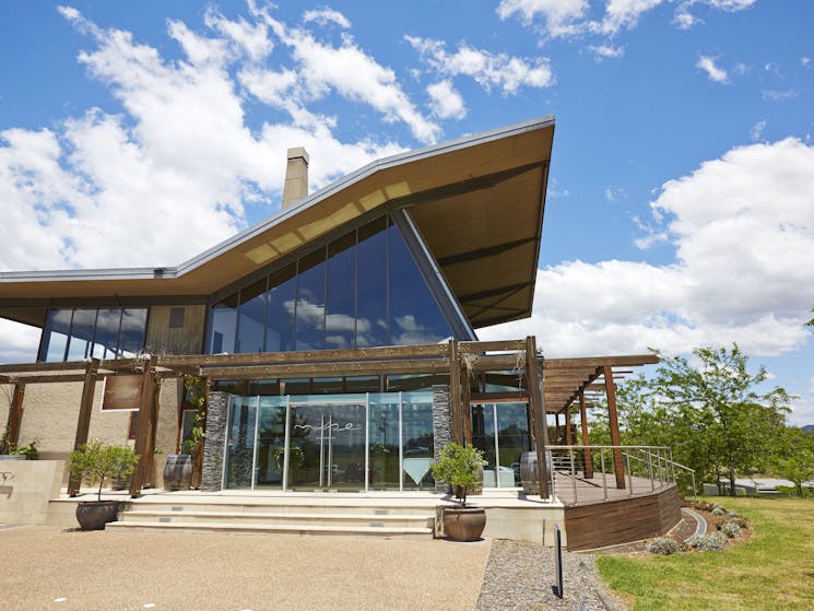 Exterior of Muse Restaurant & Cafe, Hungerford Hill Wines, Pokolbin