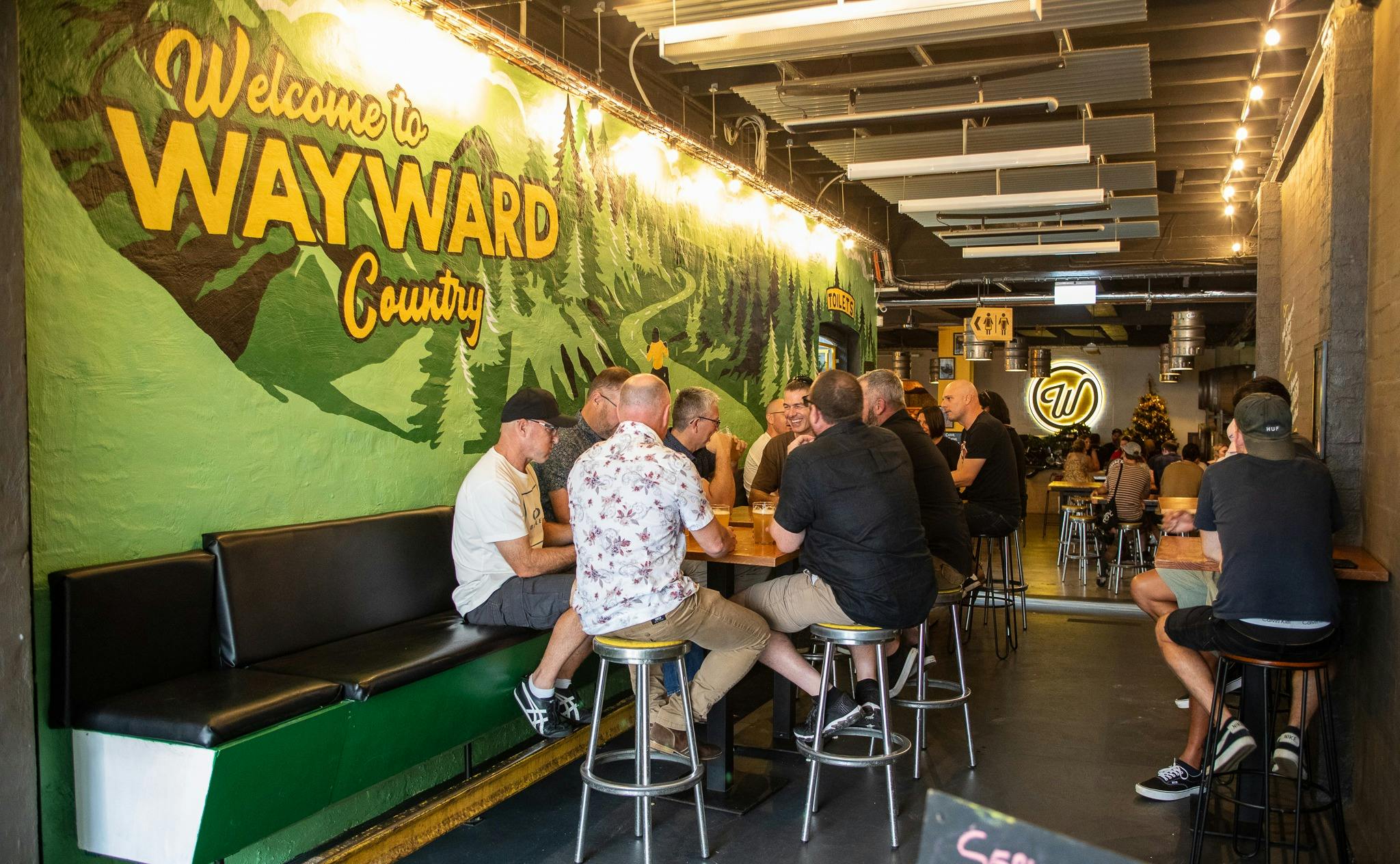 Wayward Brewing Co. Taproom Entrance