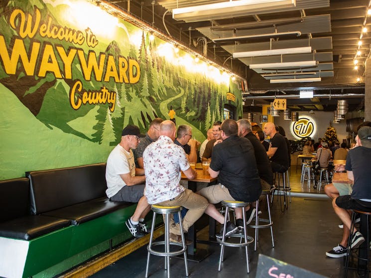 Wayward Brewing Co. Taproom Entrance