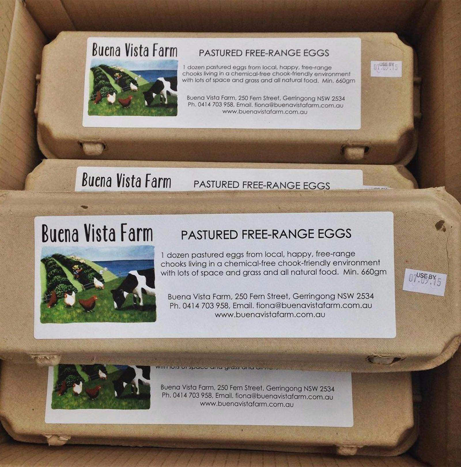 Fresh Eggs from Buena Vista Farm