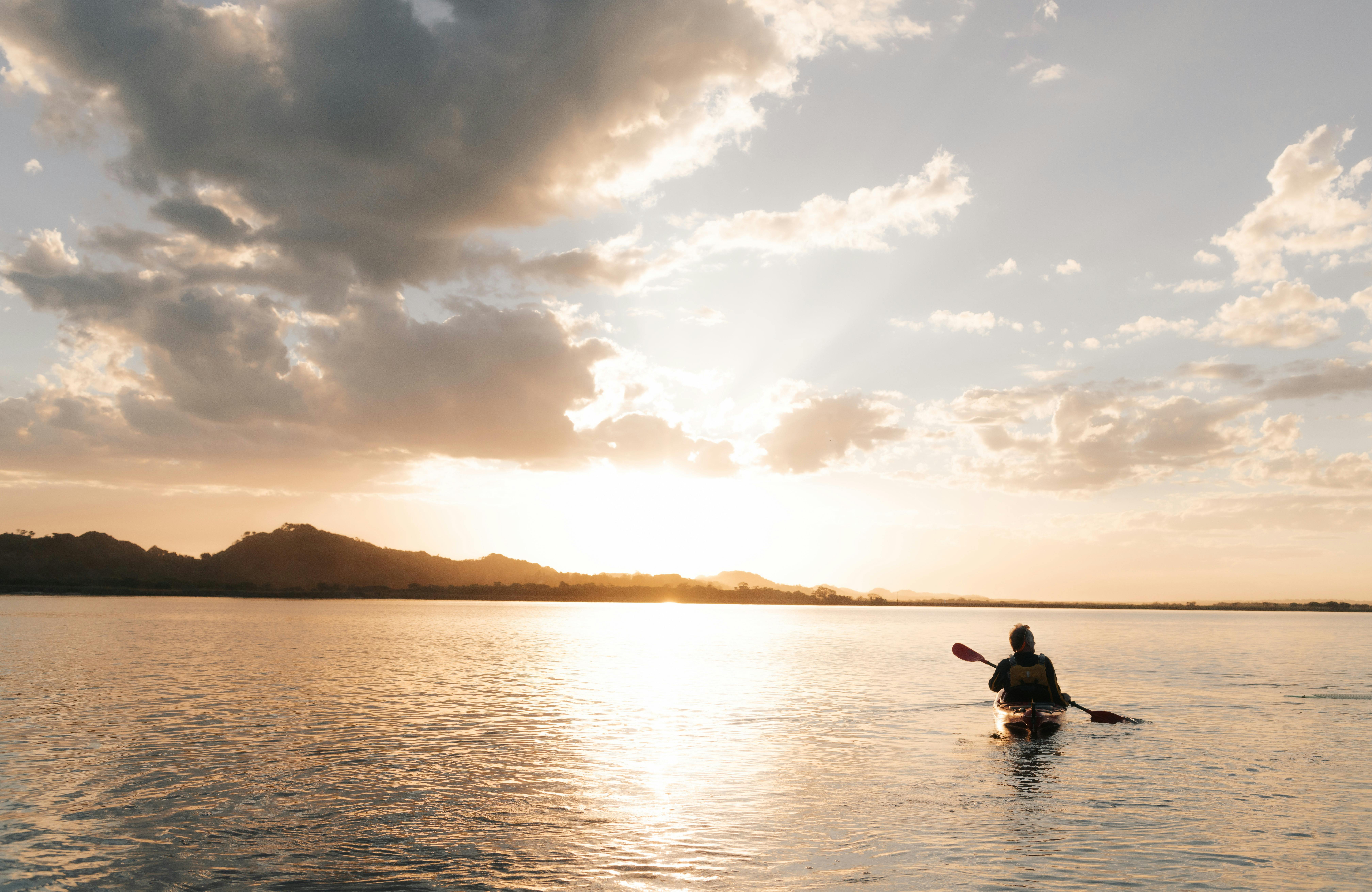 Kayaking Gippsland Lakes