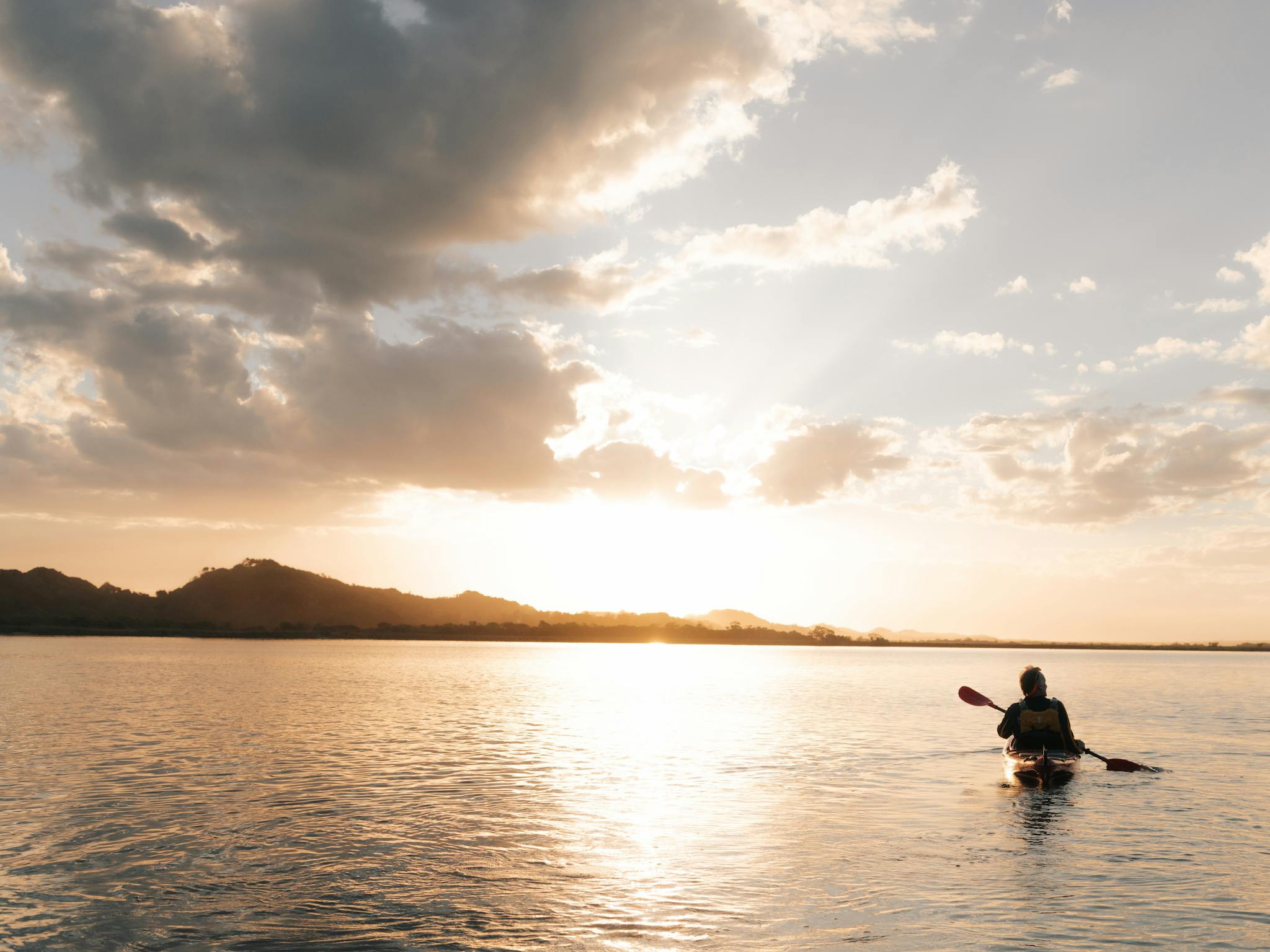 Kayaking Gippsland Lakes