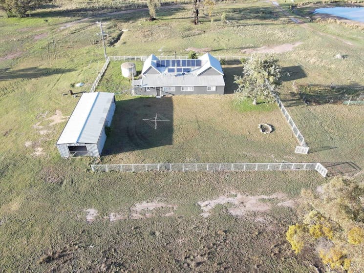 Birds eye view of The Old School House