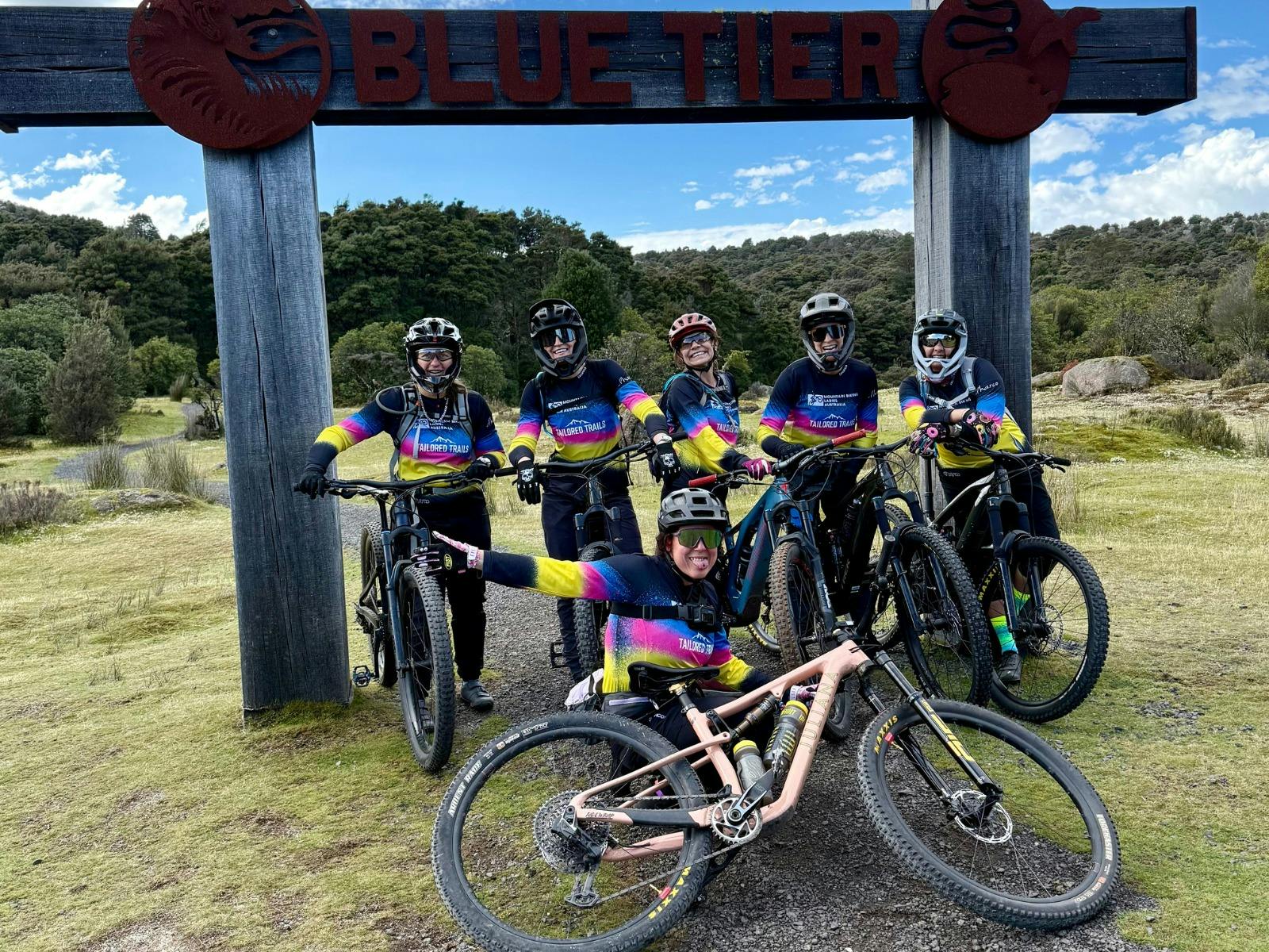 MTB Ladies X Tailored Trails Blue Derby Adventures