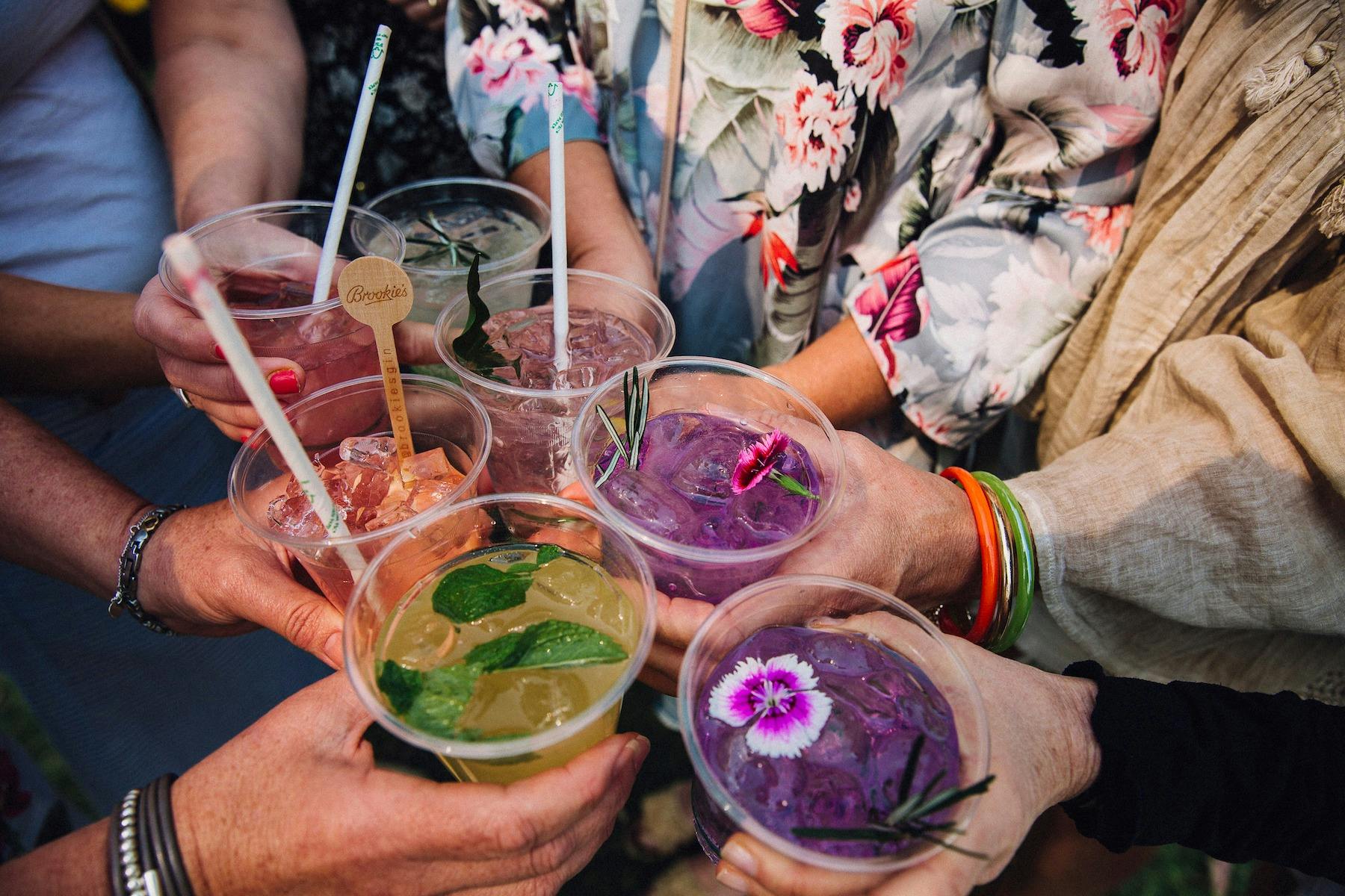 Brookies Gin cocktails at Sample Food Festival