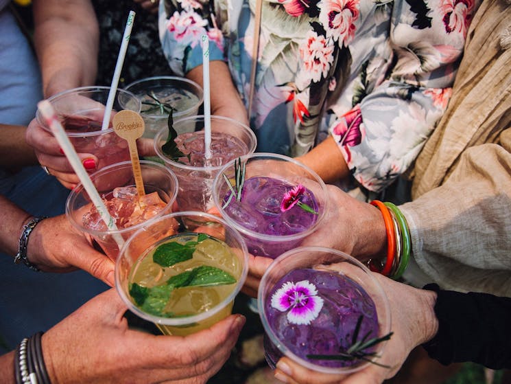 Brookies Gin cocktails at Sample Food Festival