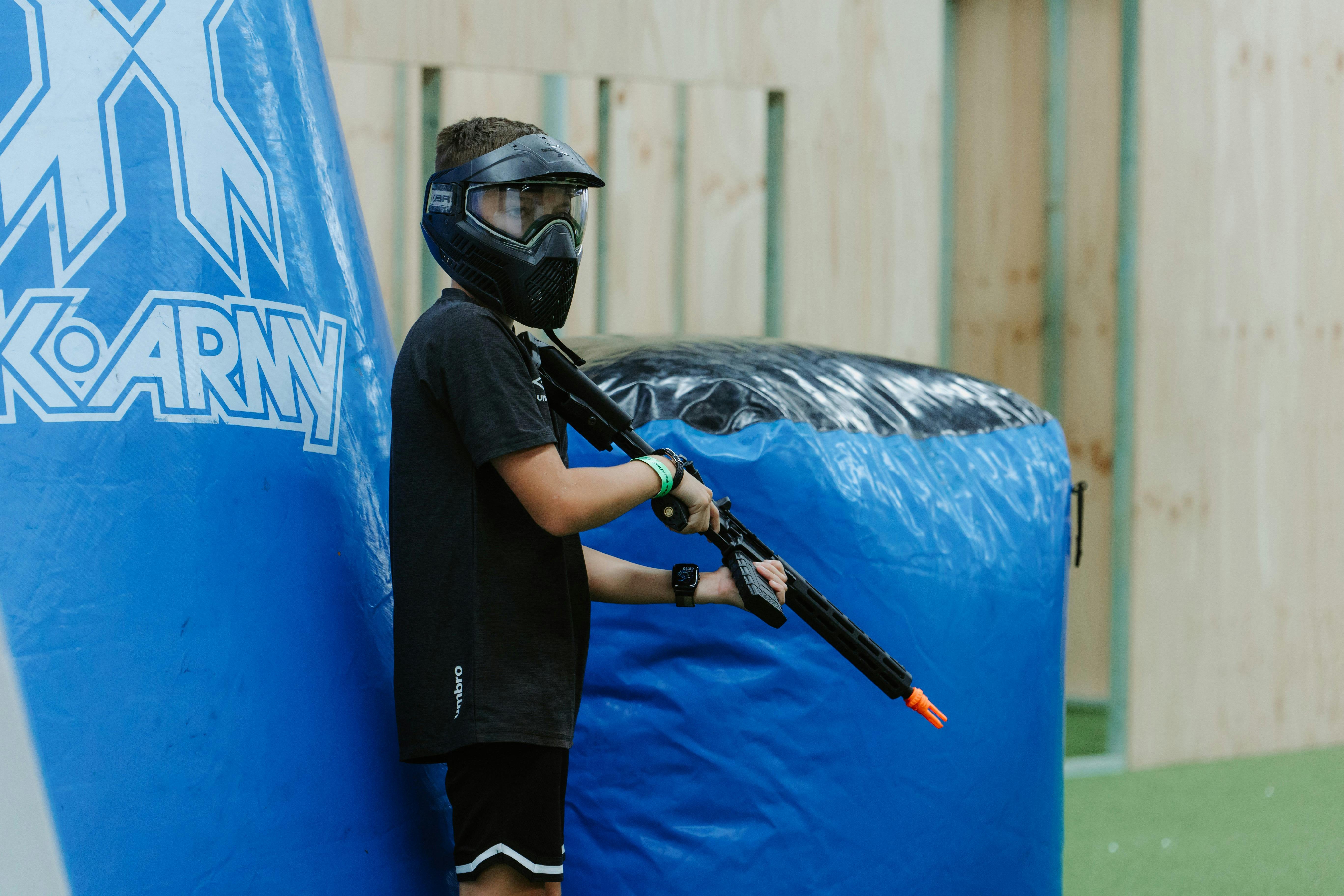 Gel Ball: Gel Ball at Spec Ops Paintball in North Ipswich