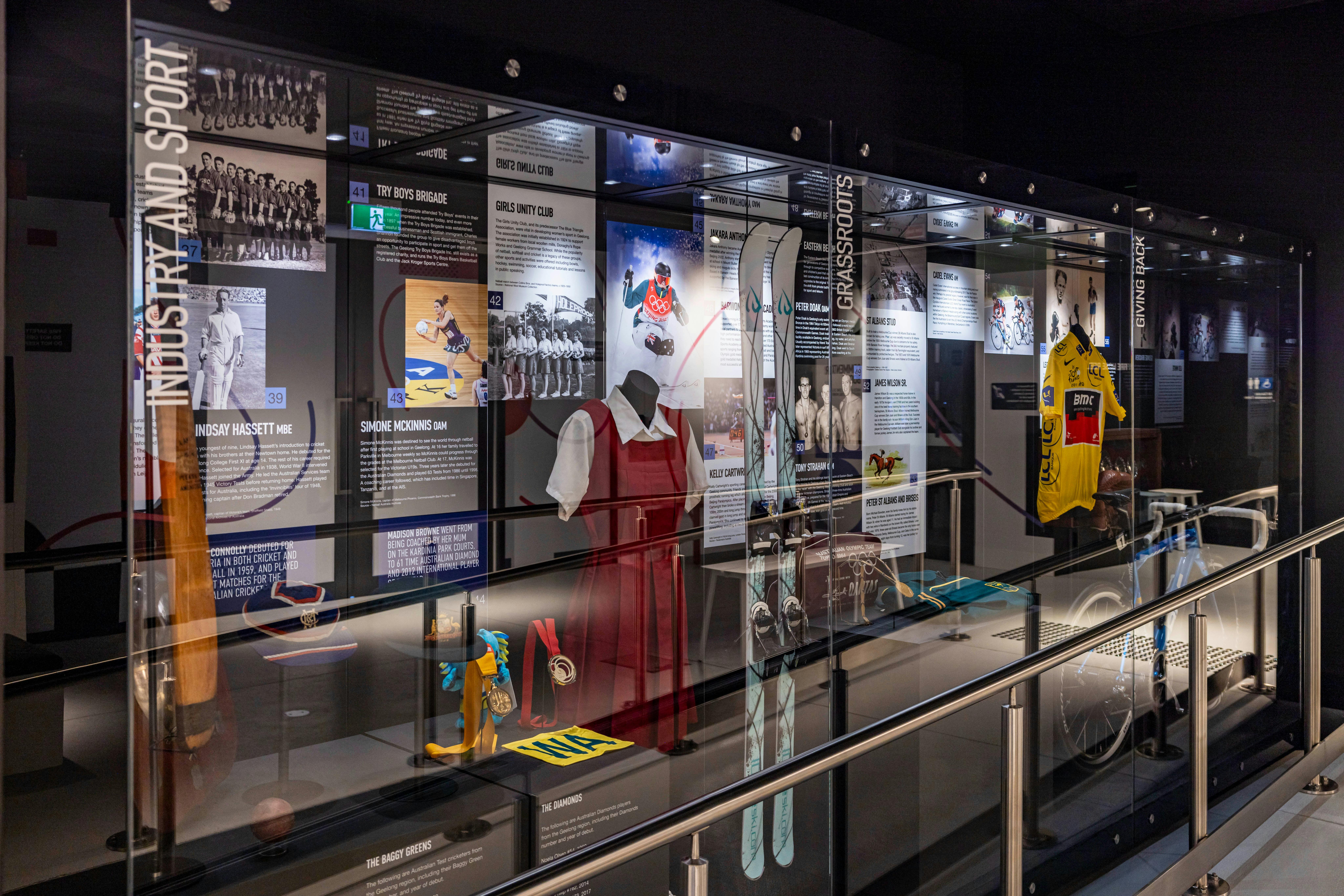 Artifacts on display