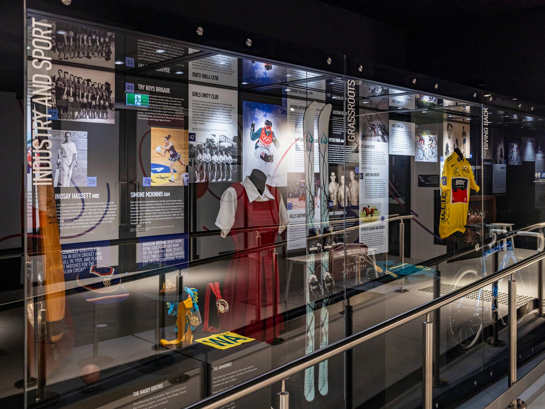 Artifacts on display