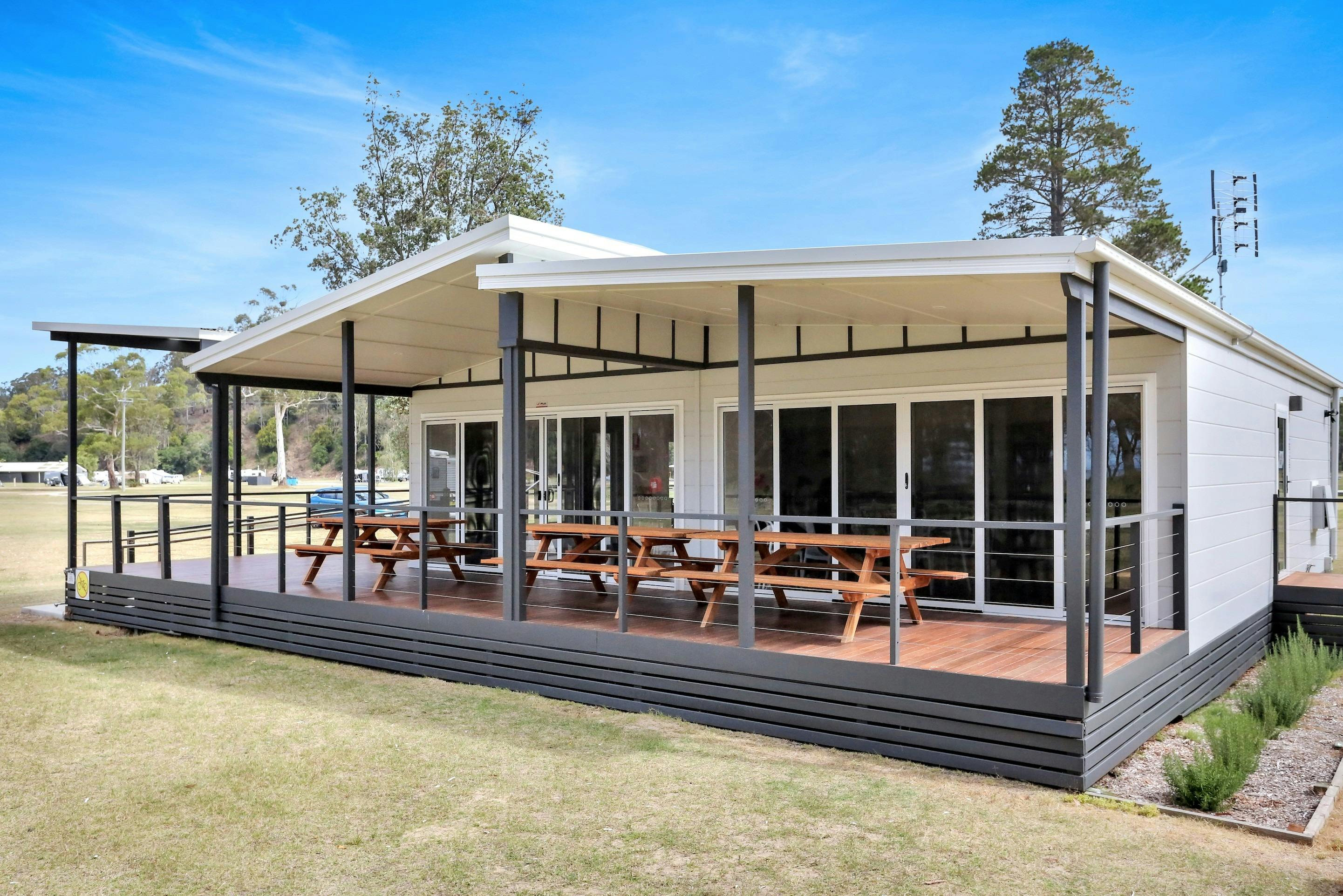 Enclosed Camp Kitchen