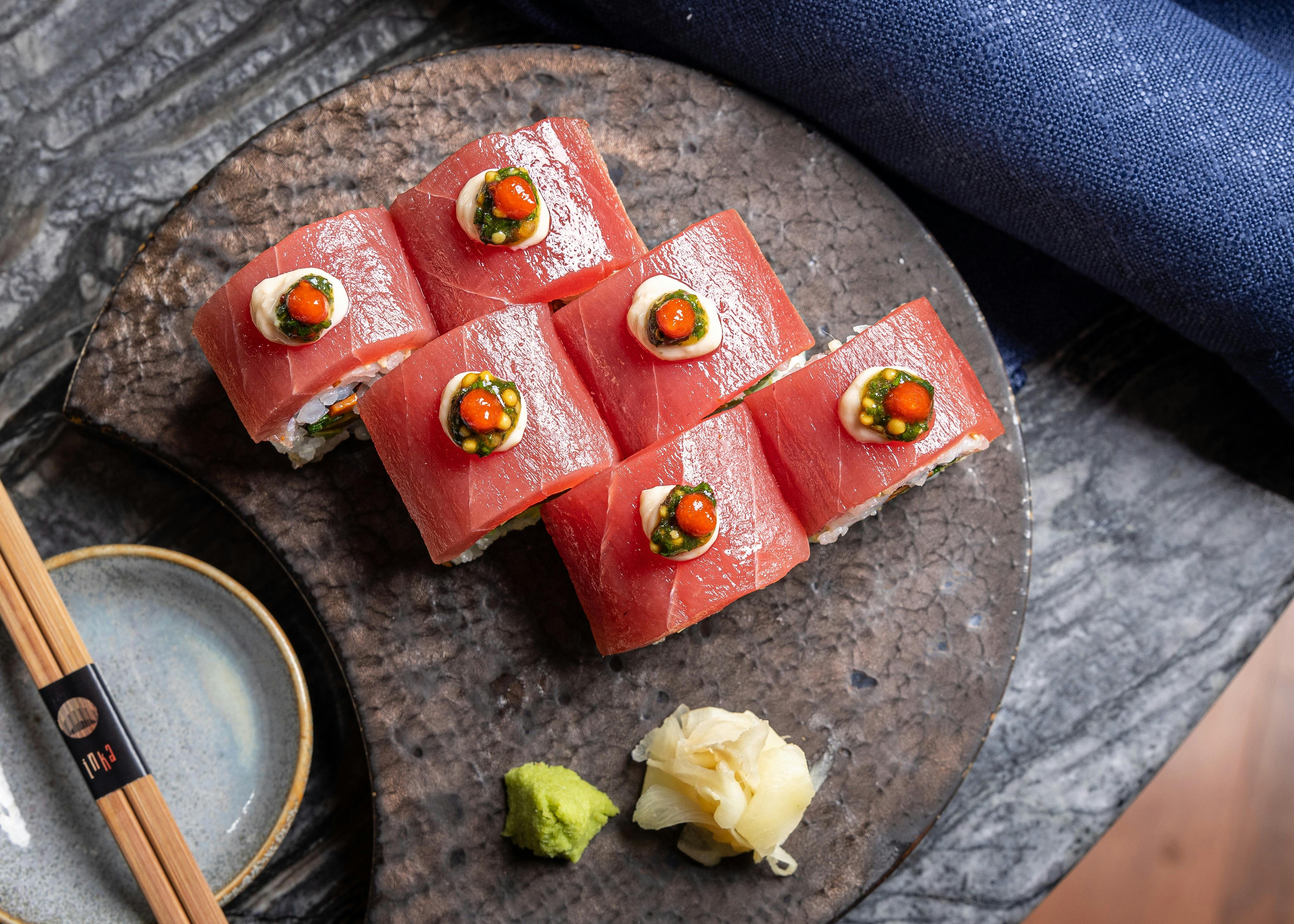 Traditional Nikkei menu served at Inka restaurant in Canberra City