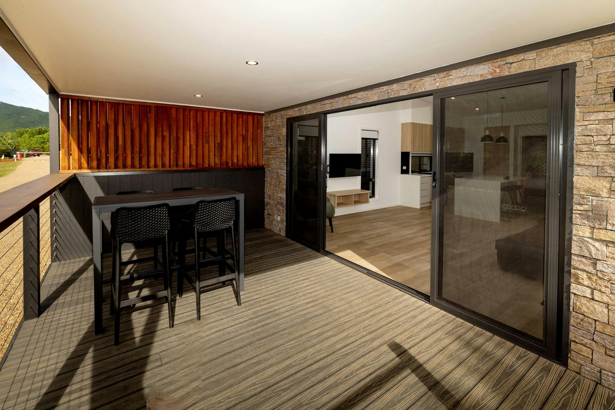 Superior Cabin. Luxury at its finest. Best accommodation in Bright. Absolute river frontage.