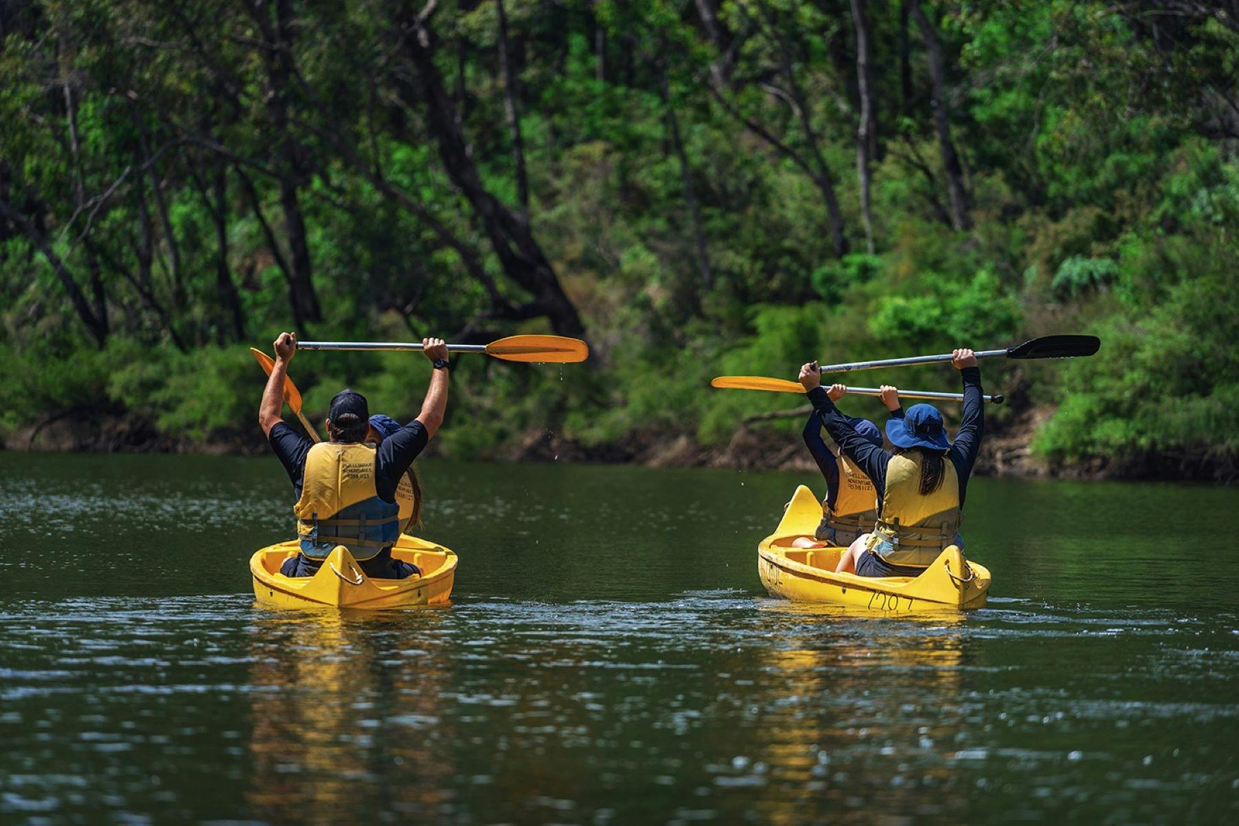 Self-guided canoe tours or Hire and Go yourself