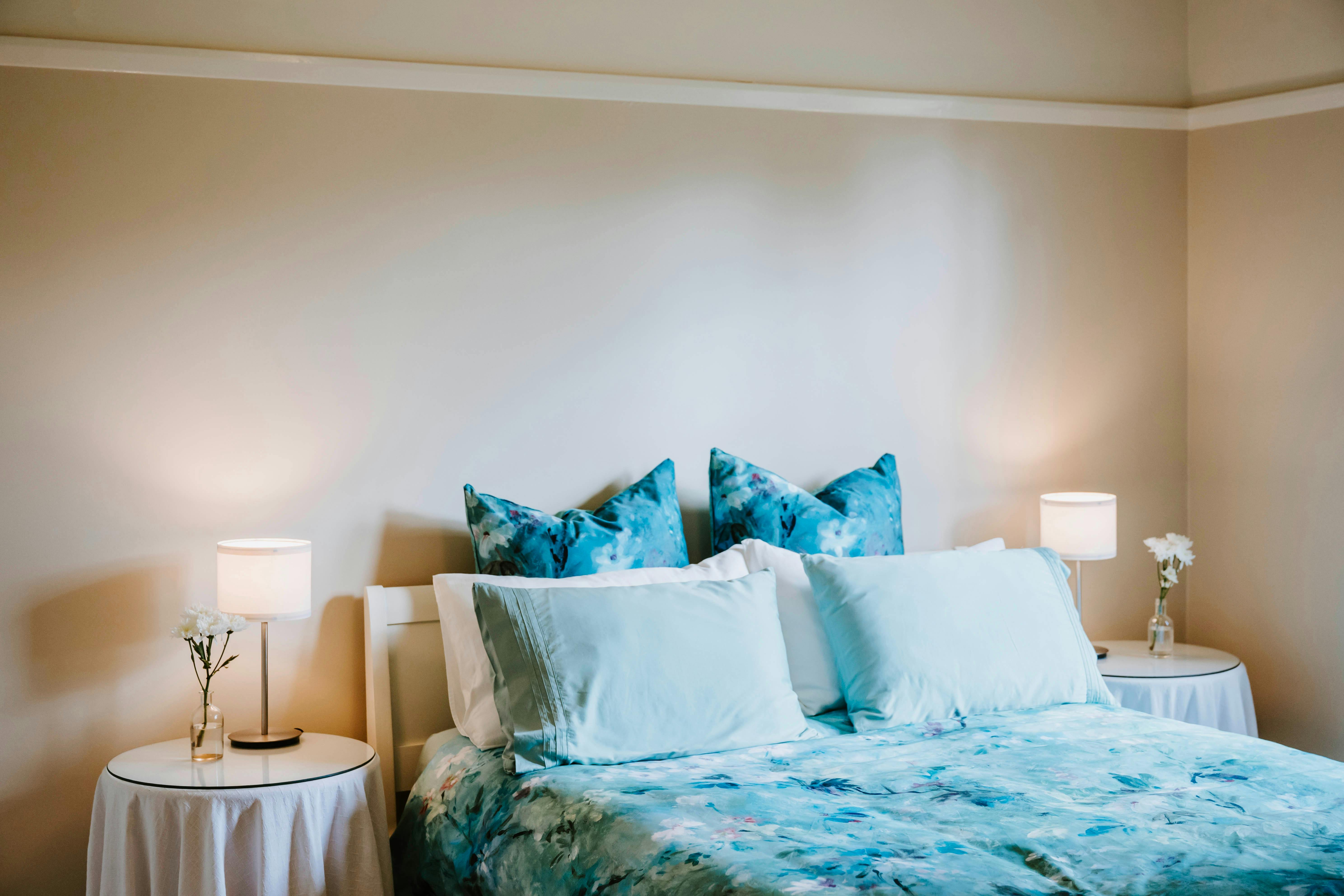 Bedroom #1 - Queen bed with built-in robe