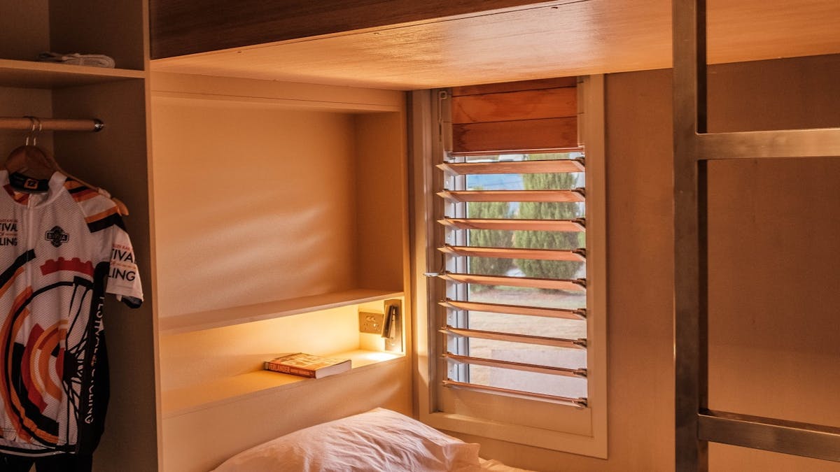 Rail Trail Refuge - bunkroom