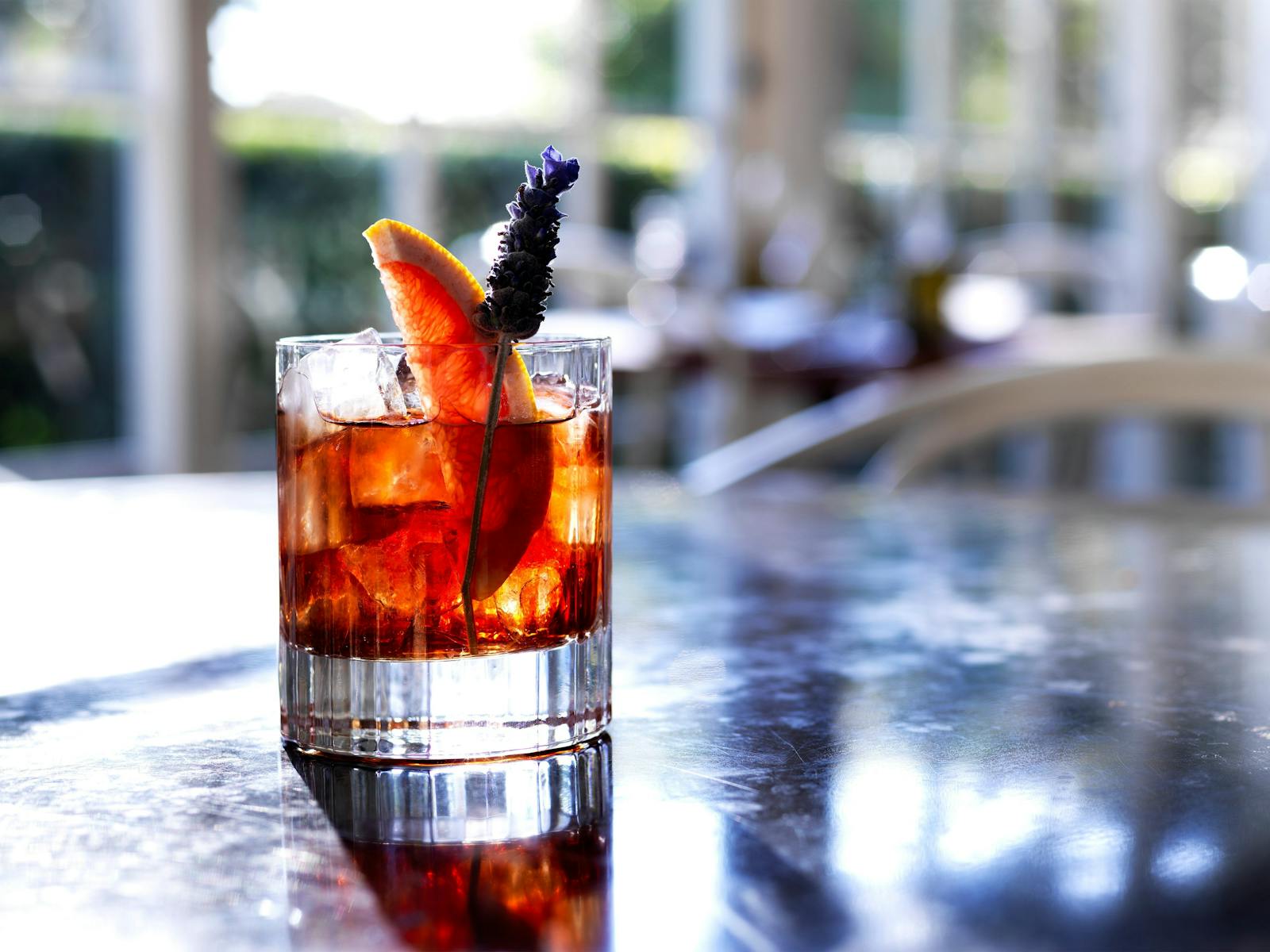 Chiswick uses the draws on the garden to create cocktails that reflect seasonality.