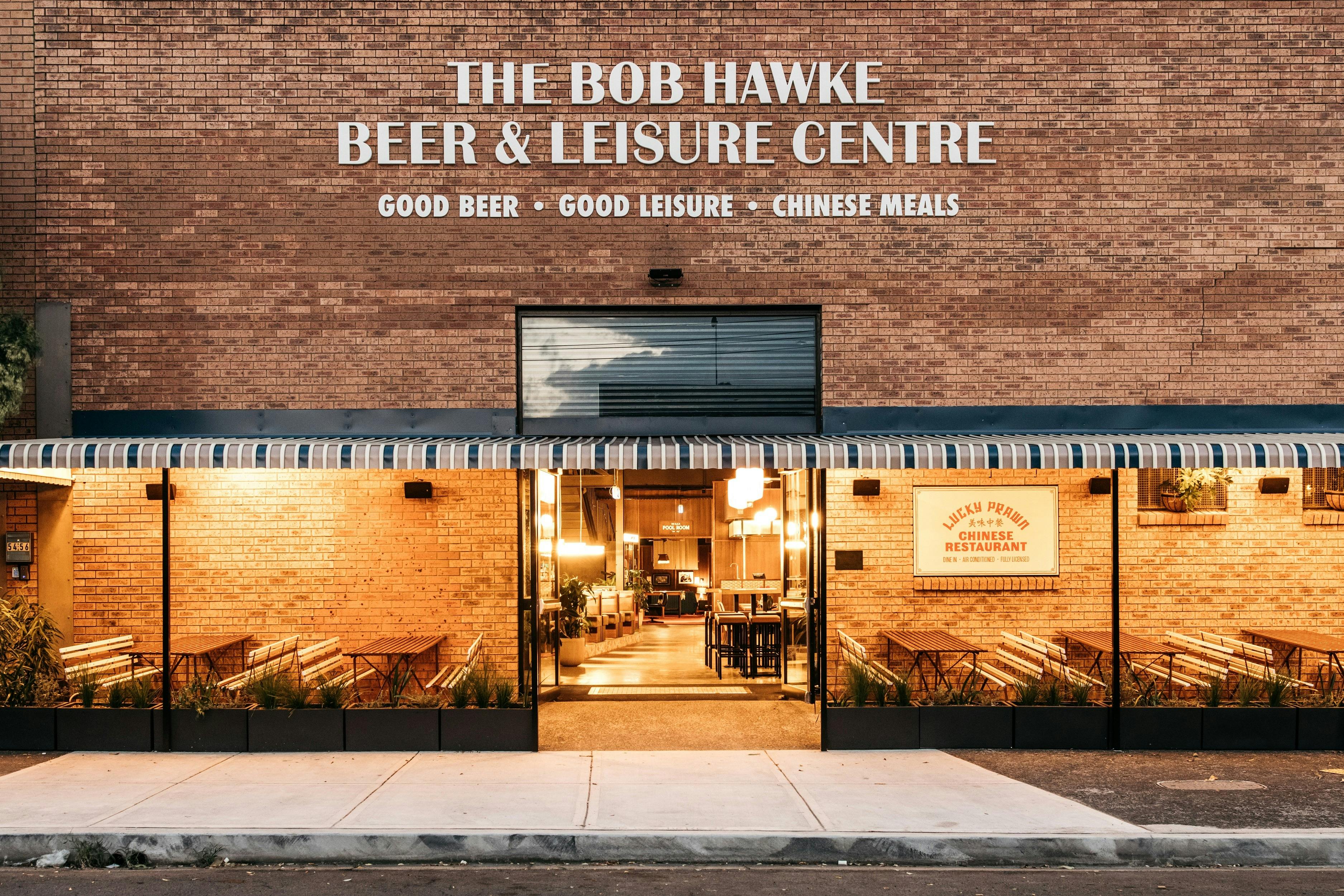 Das Bob Hawke Bier- und Freizeitzentrum