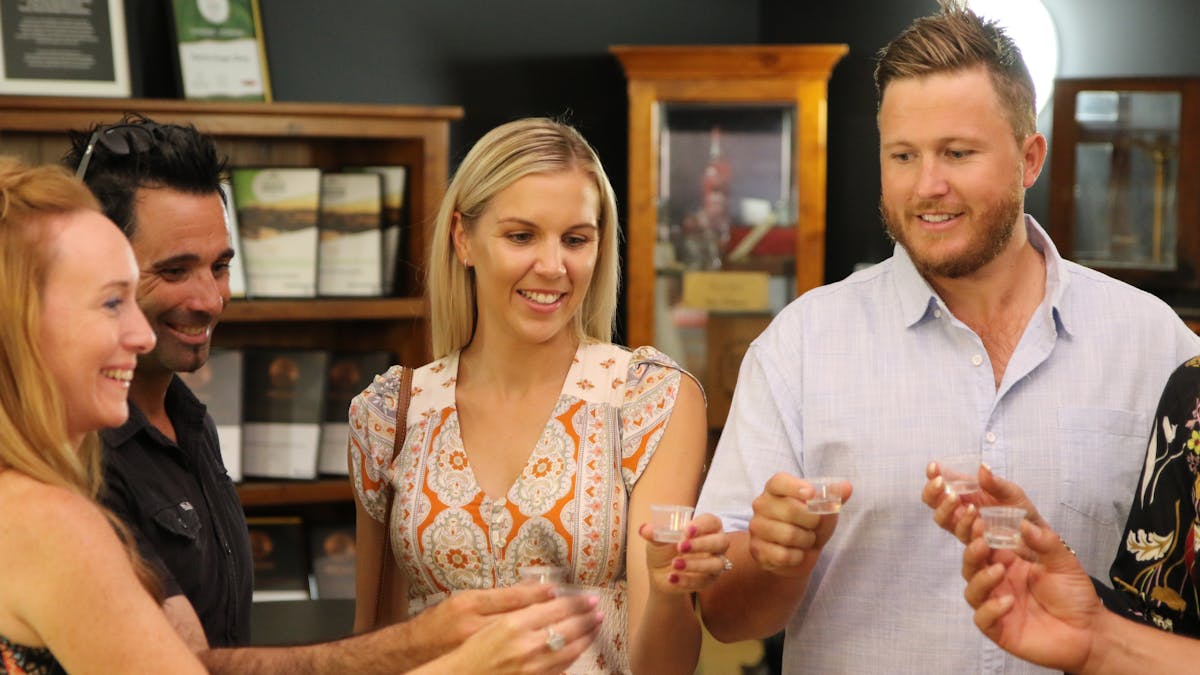 Rum and Liqueur Tastings at Sarina Sugar Shed on Taste of the Tropics Daily Guided Tours Distillery