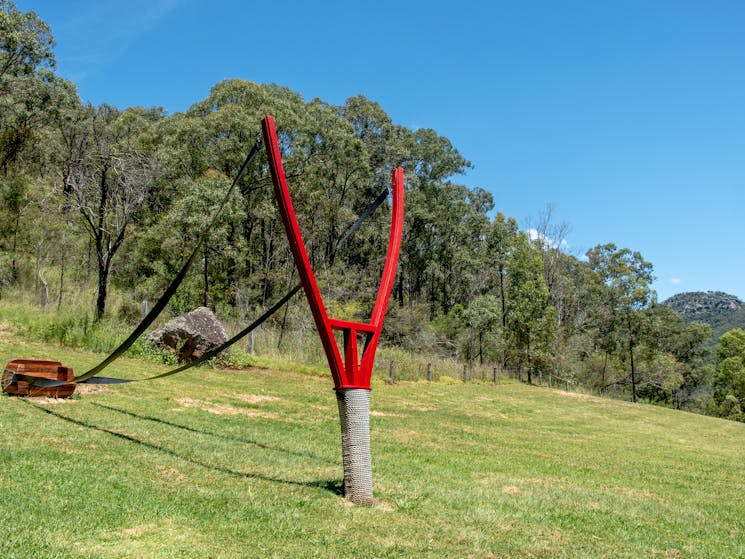 The Sling Shot - Once a Hunting Weapon. Man's fight or flight response is triggered