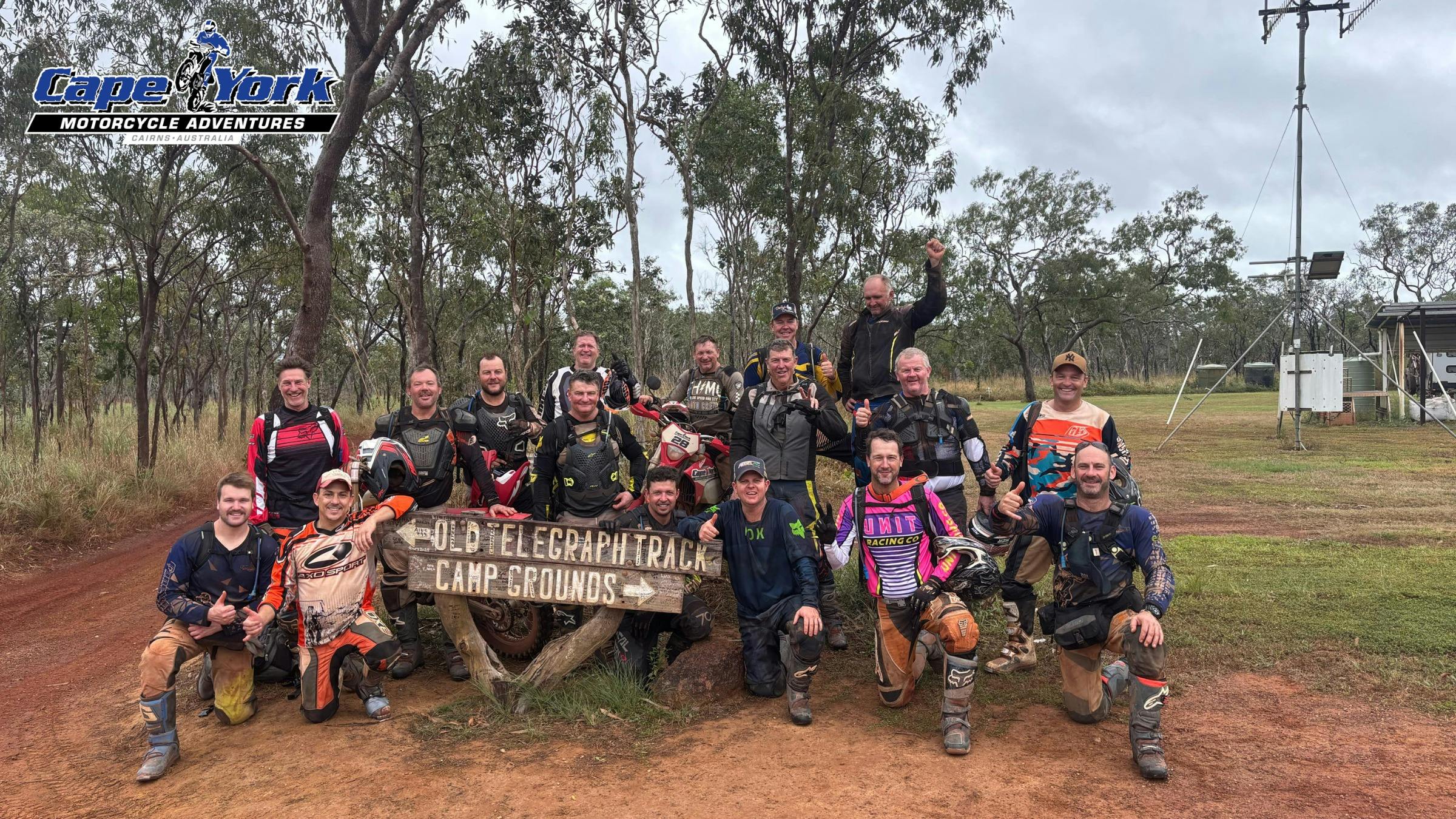 Happy Group at Bramwell Station