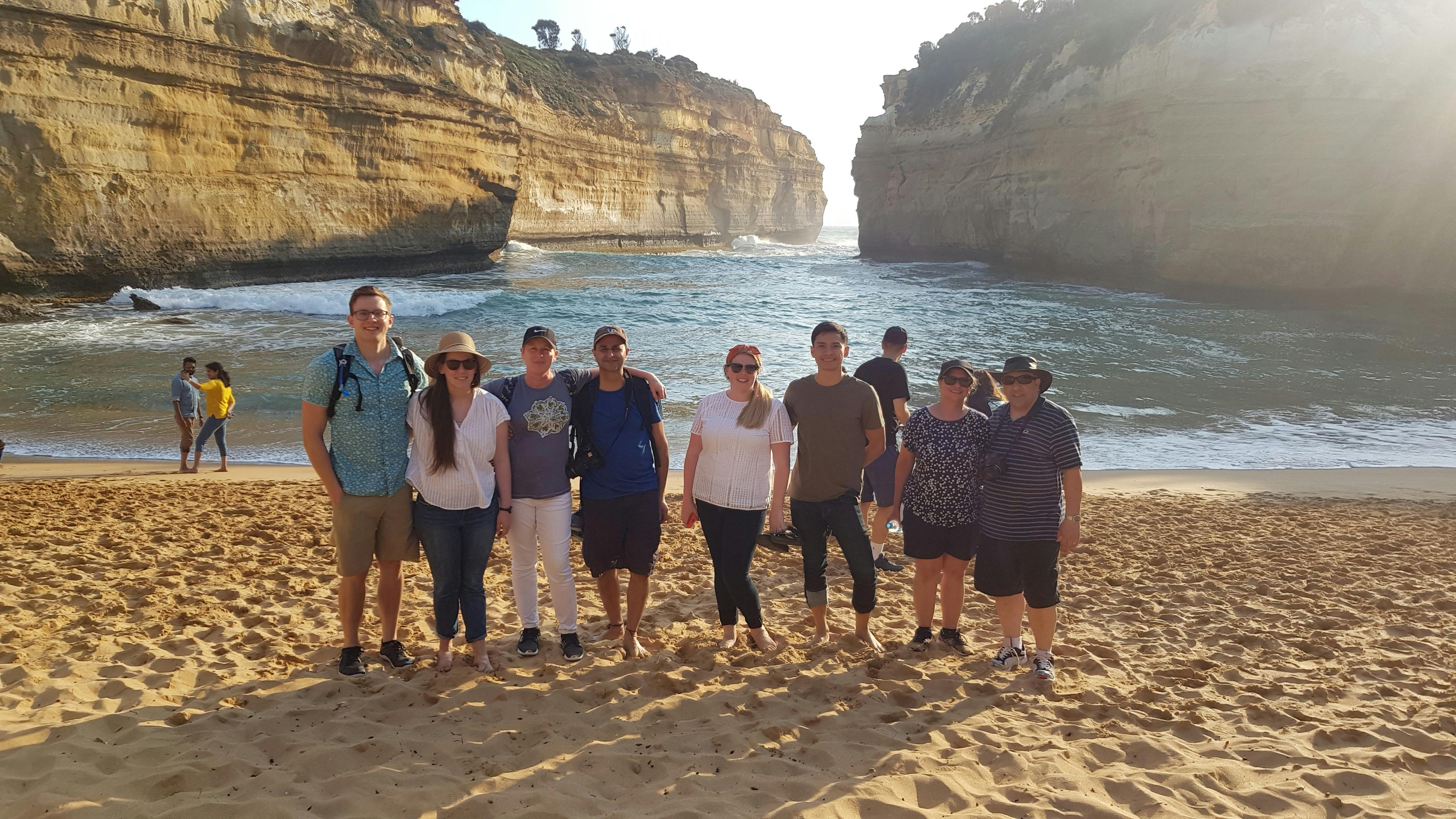 Group Photo @ Loch Ard Gorge