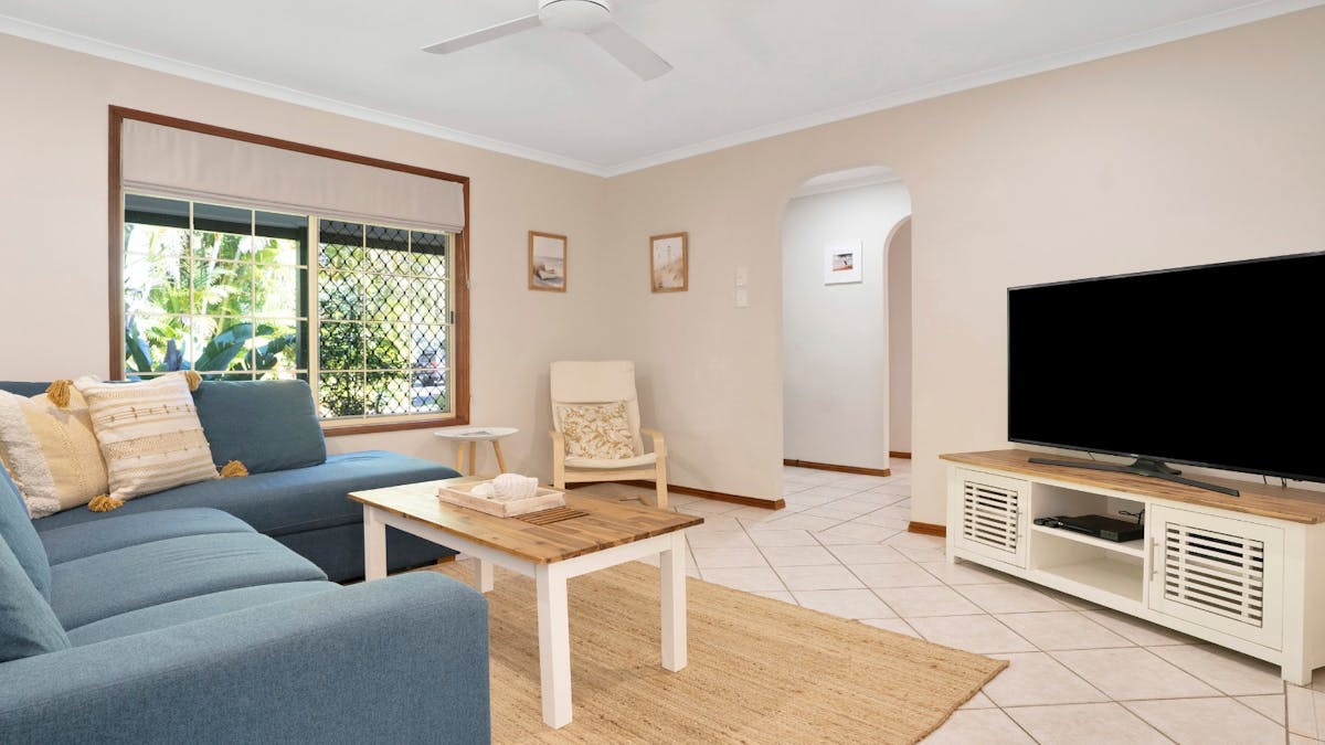 Living room with Smart TV