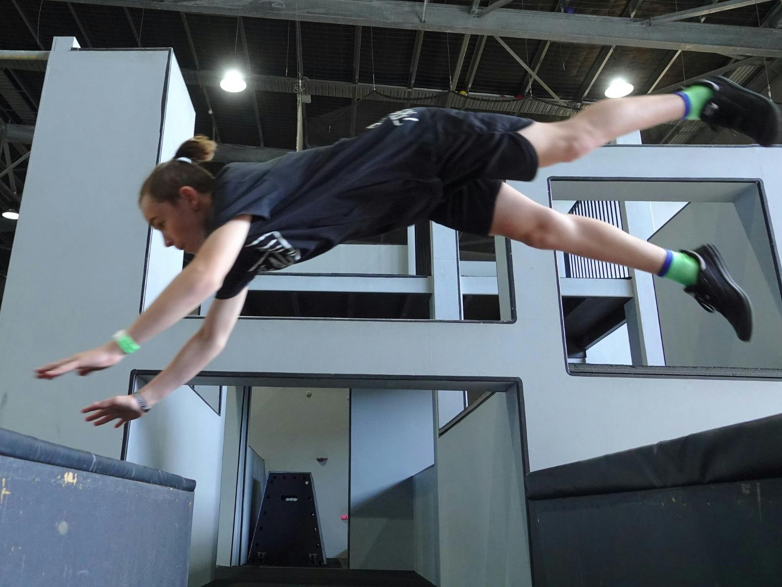 Enjoy our new freestyle Parkour Area designed by X5
