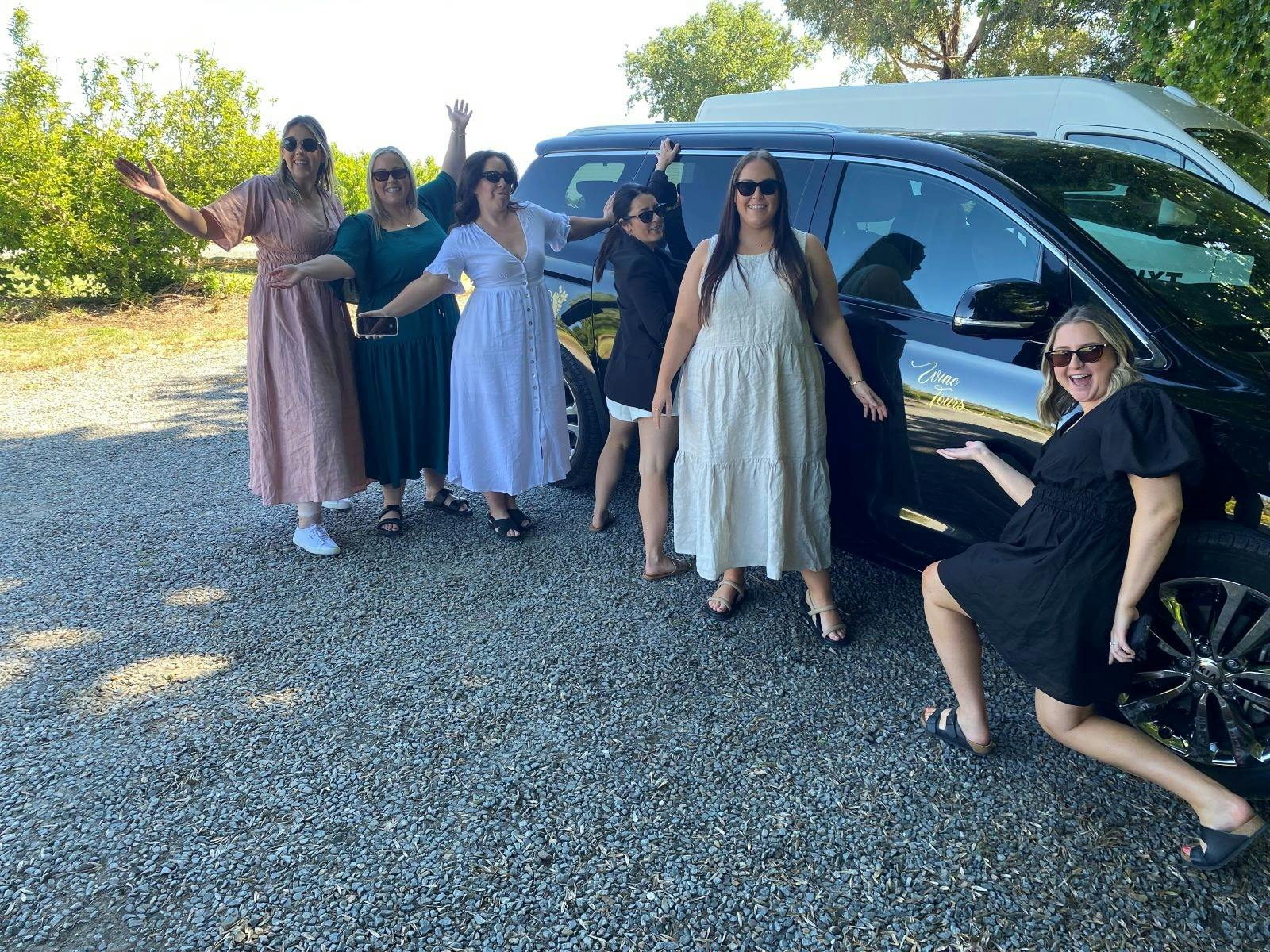 Girls enjoying making memories